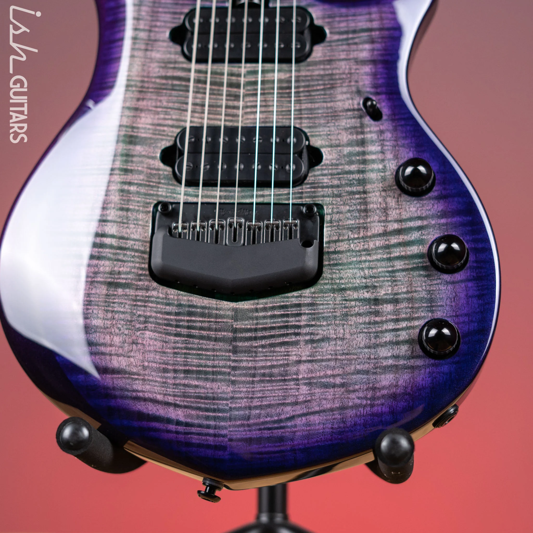 Ernie Ball Music Man John Petrucci Limited Edition Majesty 7 Crystal Amethyst - Image 5