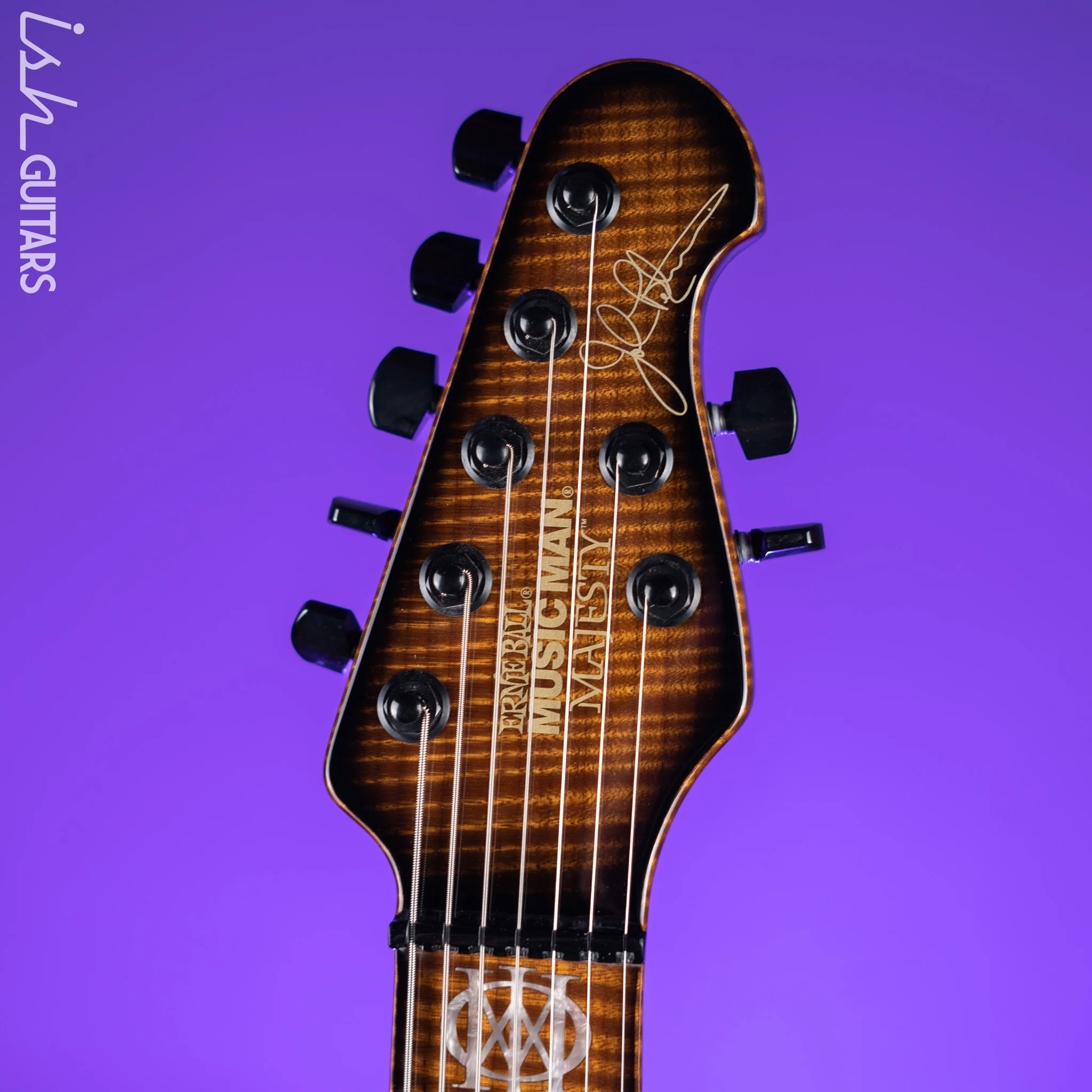 Ernie Ball Music Man John Petrucci Limited Edition Majesty 7-String Spice Melange - Image 6