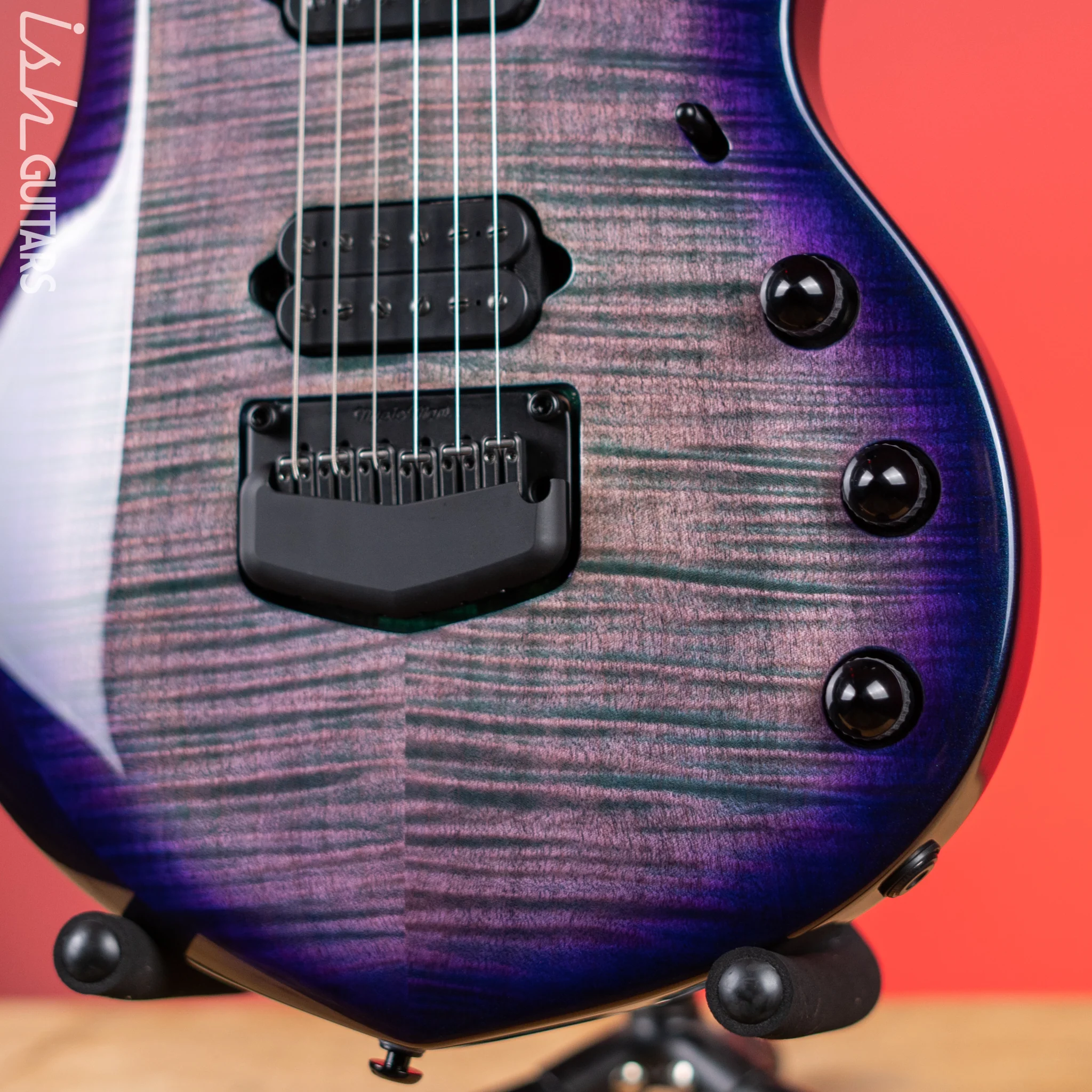 Ernie Ball Music Man John Petrucci Majesty 6 Crystal Amethyst - Image 4
