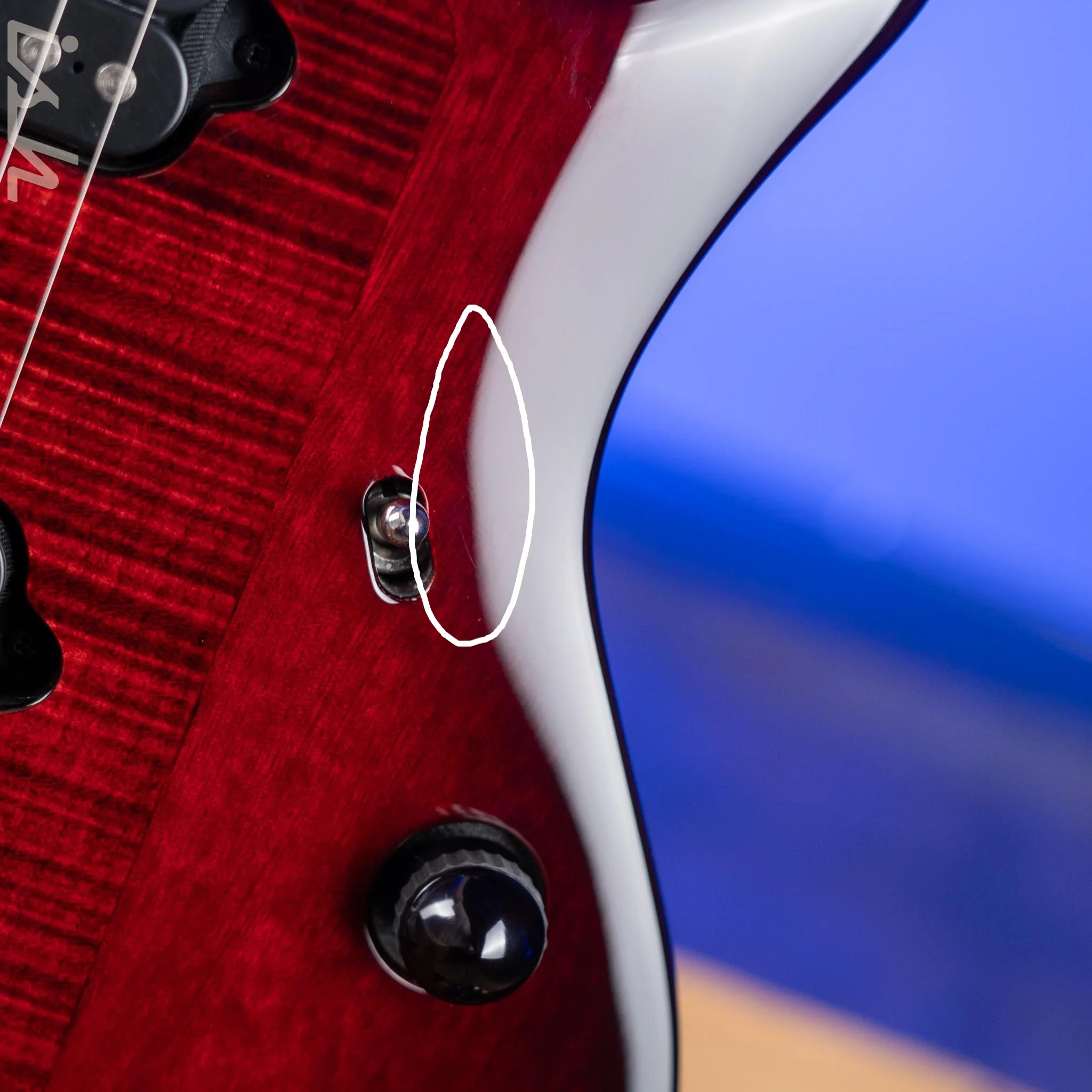 2017 Ernie Ball Music Man John Petrucci Majesty Monarchy 6 Royal Red - Image 5