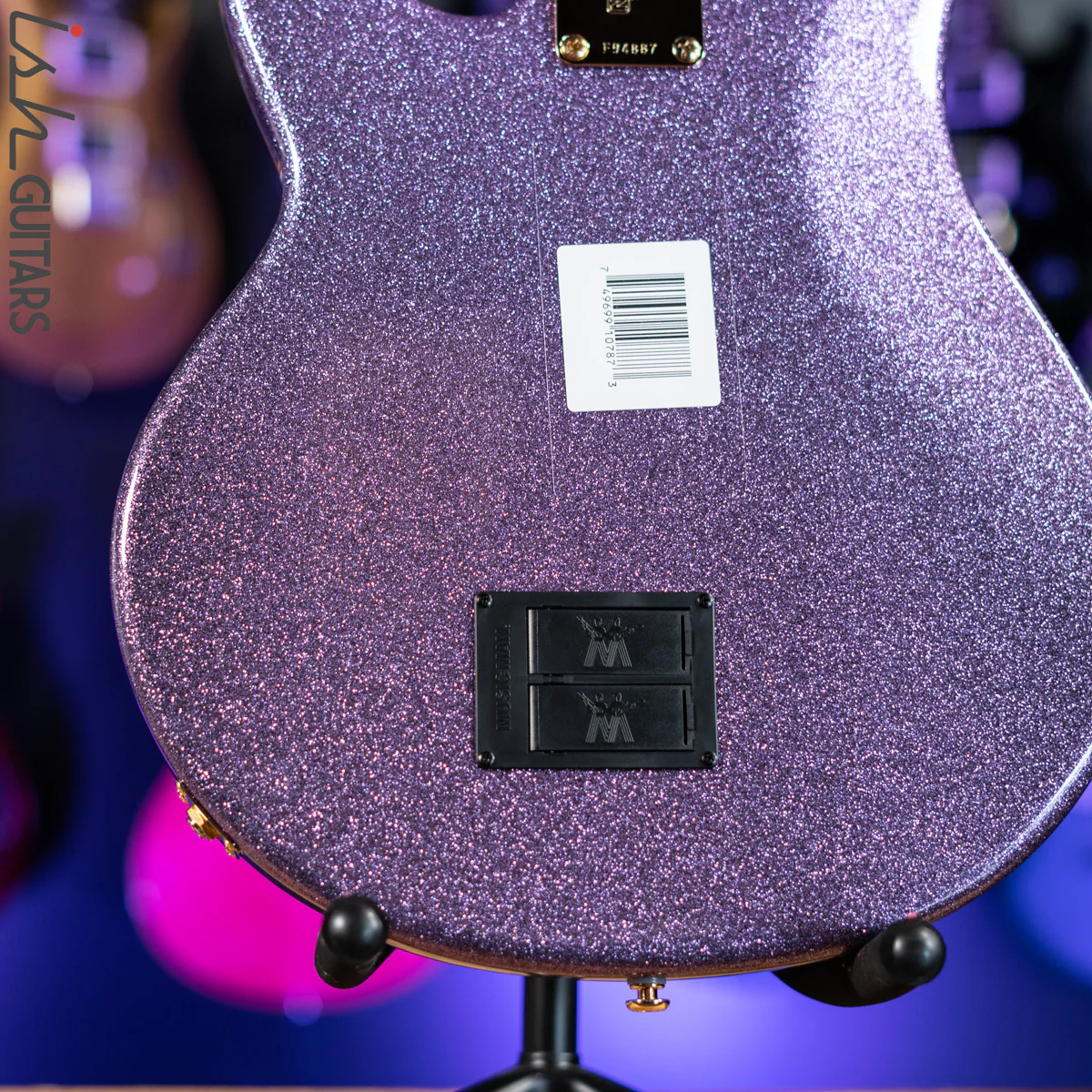 Ernie Ball Music Man Stingray 4 Special H Amethyst Sparkle - Image 10