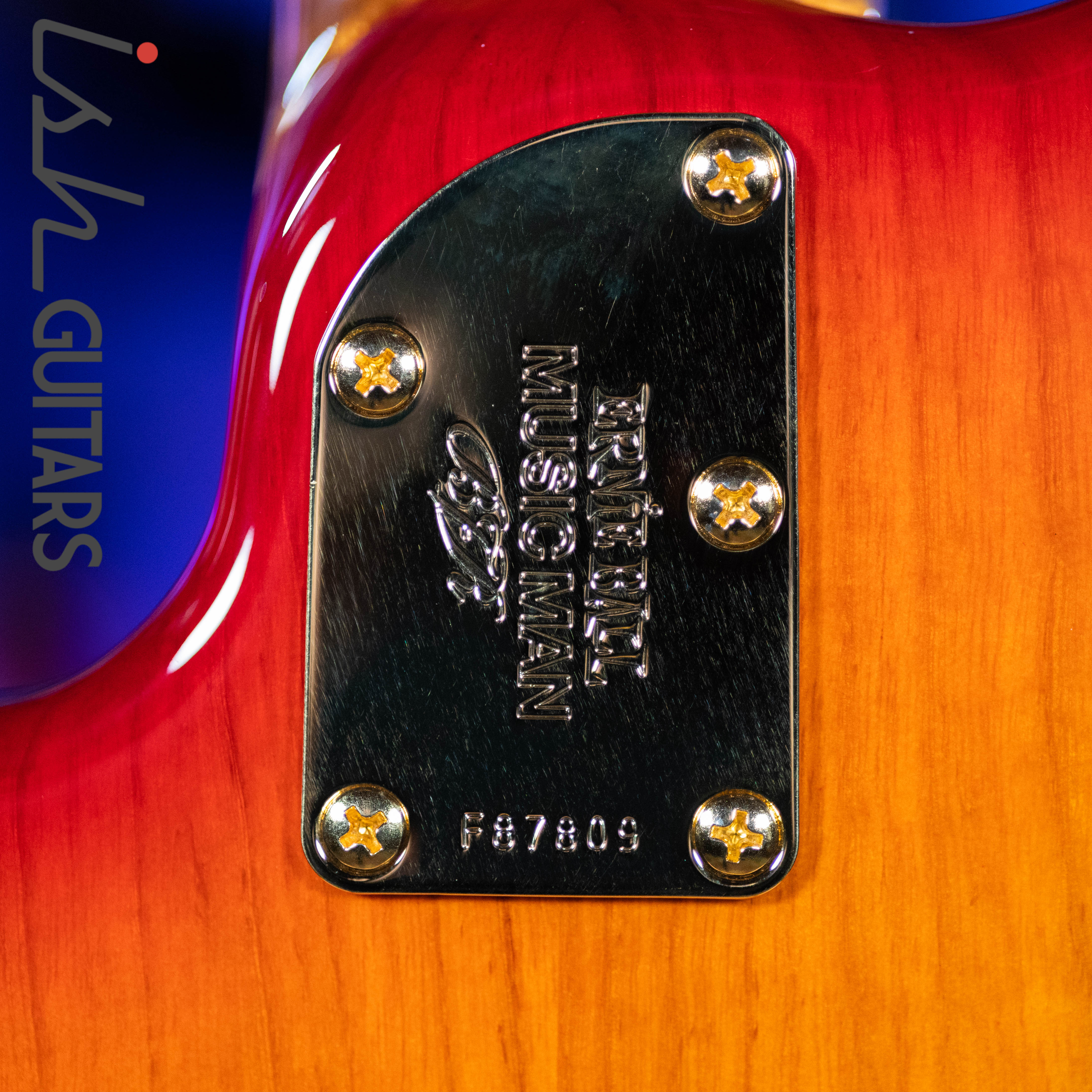 Ernie Ball Music Man BFR StingRay 5 Special Fretless Fuego - Image 9