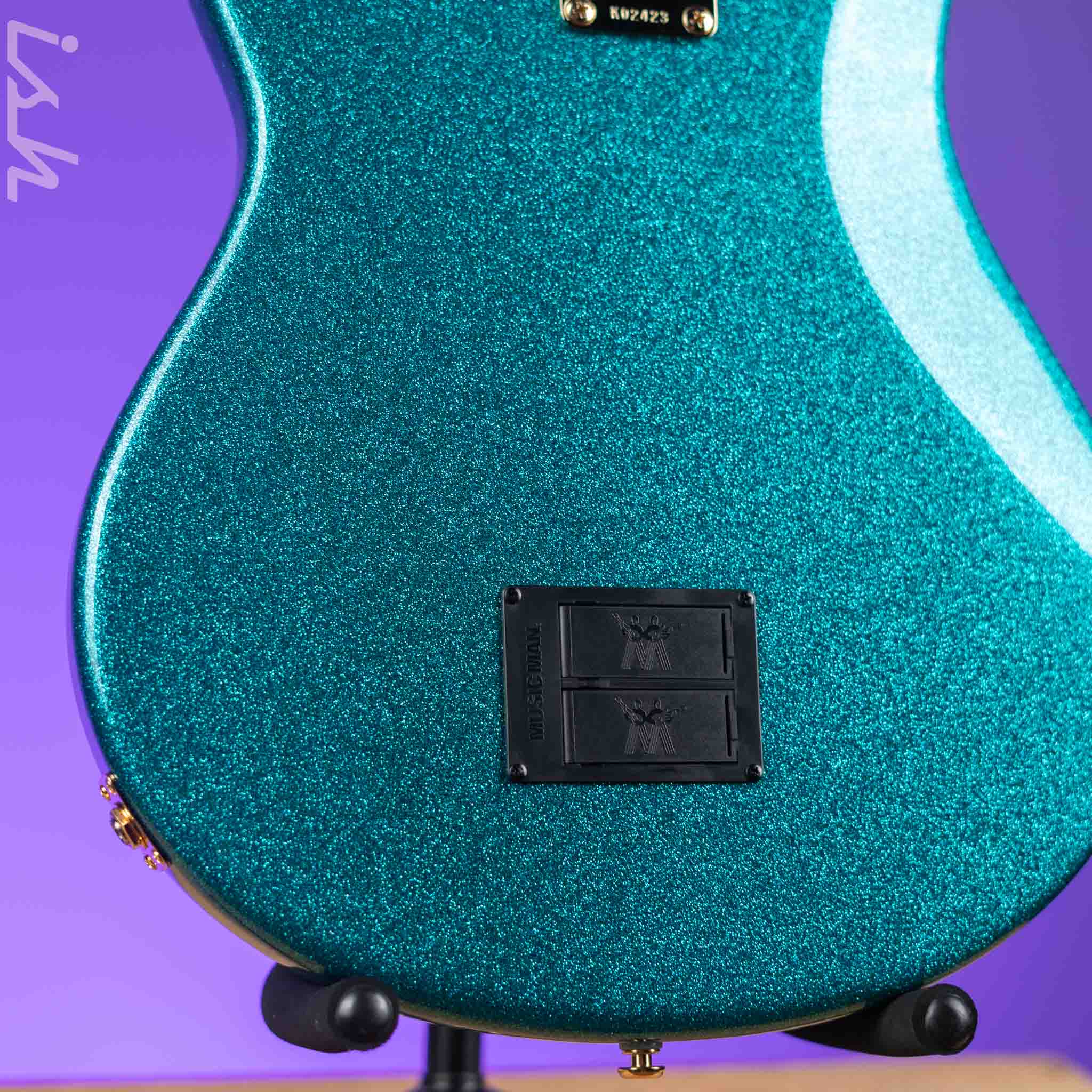Ernie Ball Music Man StingRay 5 Special HH Ocean Sparkle - Image 9
