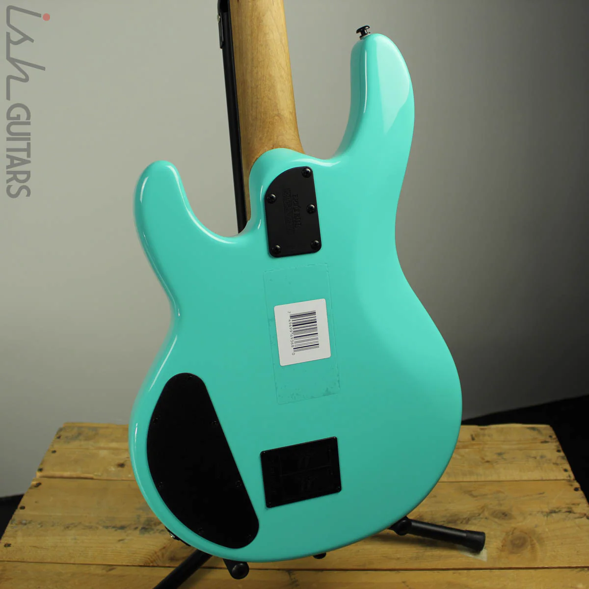 Ernie Ball Music Man StingRay Special 4 HH Cruz Teal Ebony Fretboard - Image 10