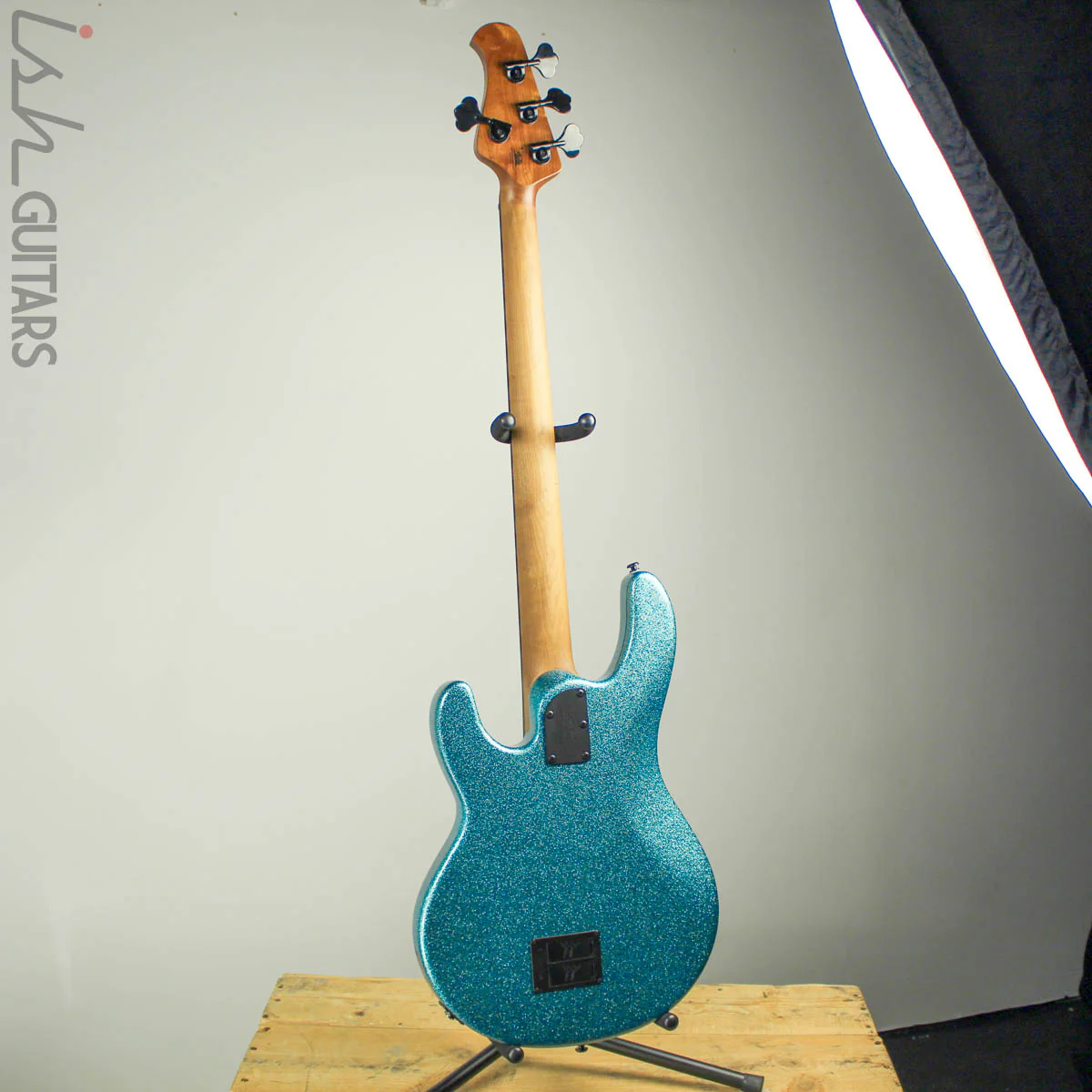 Ernie Ball Music Man StingRay Special 4H Aqua Sparkle - Image 10