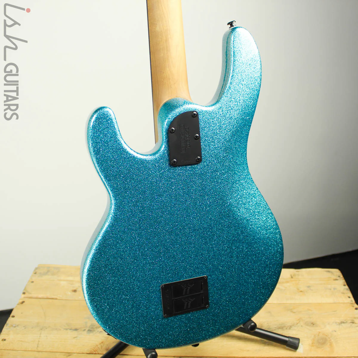 Ernie Ball Music Man StingRay Special 4H Aqua Sparkle - Image 9