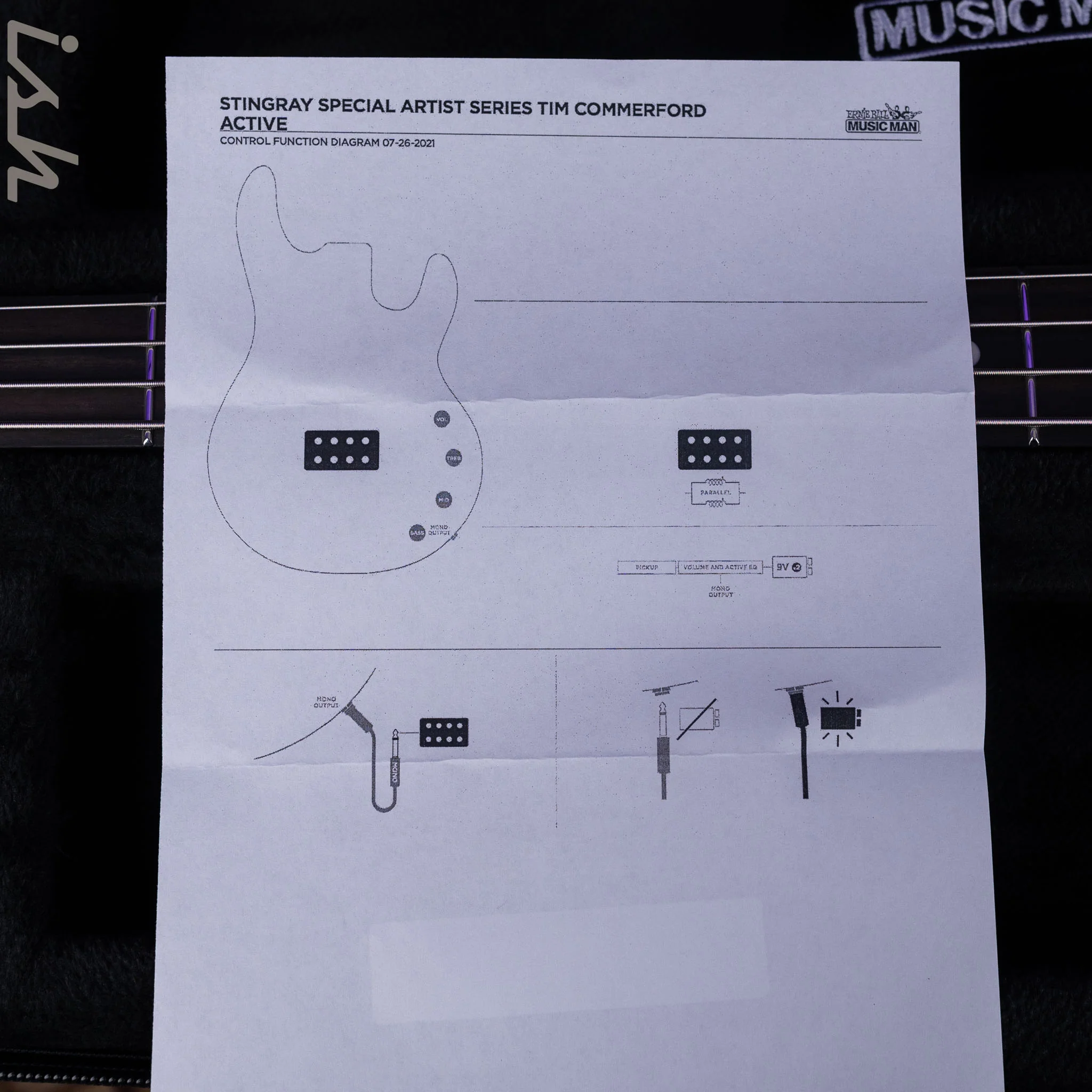 Ernie Ball Music Man Tim Commerford Artist Series StingRay Xavier Green (1 of 50) - Image 12