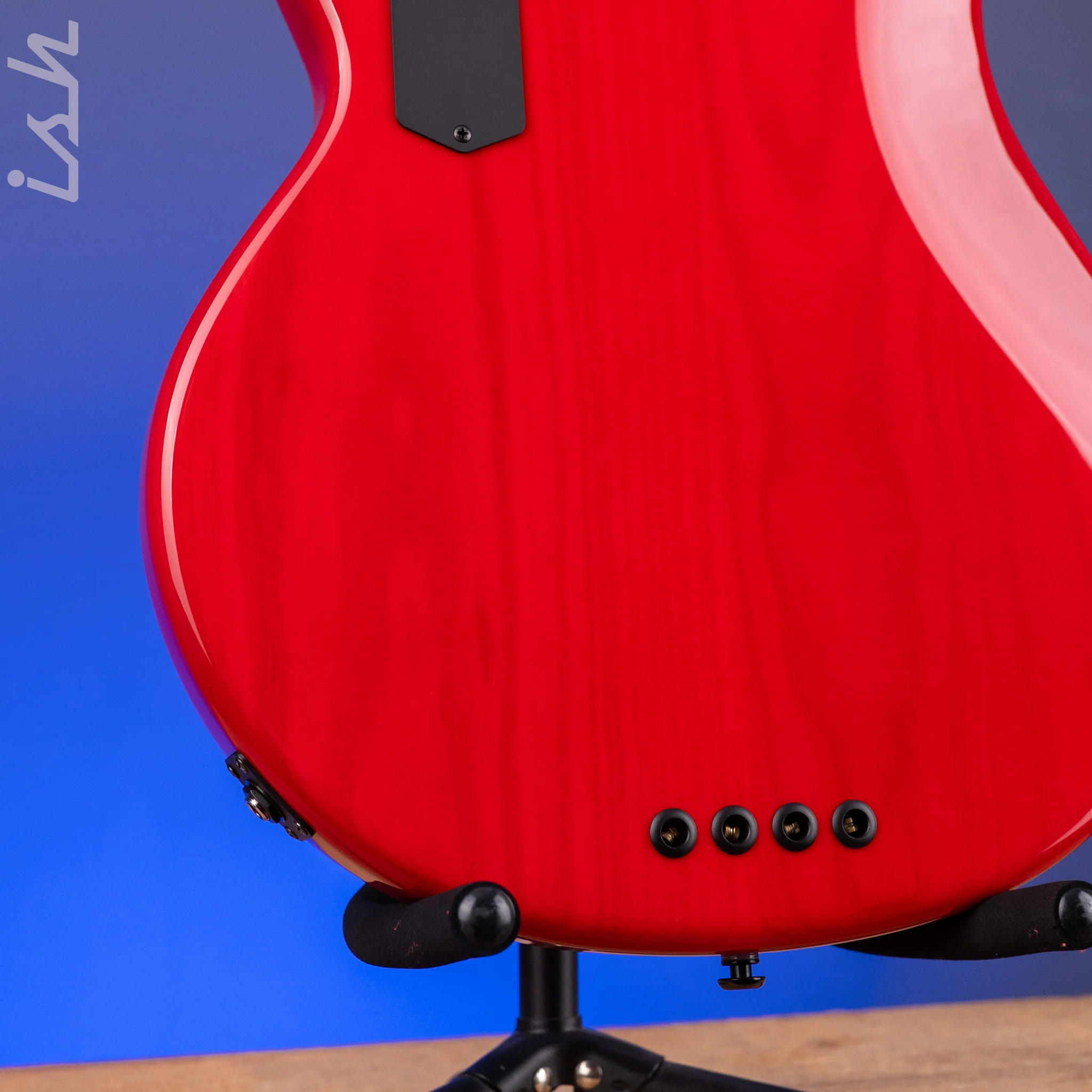Ernie Ball Music Man Tim Commerford Artist Series StingRay Bass Caliper Red - Image 10
