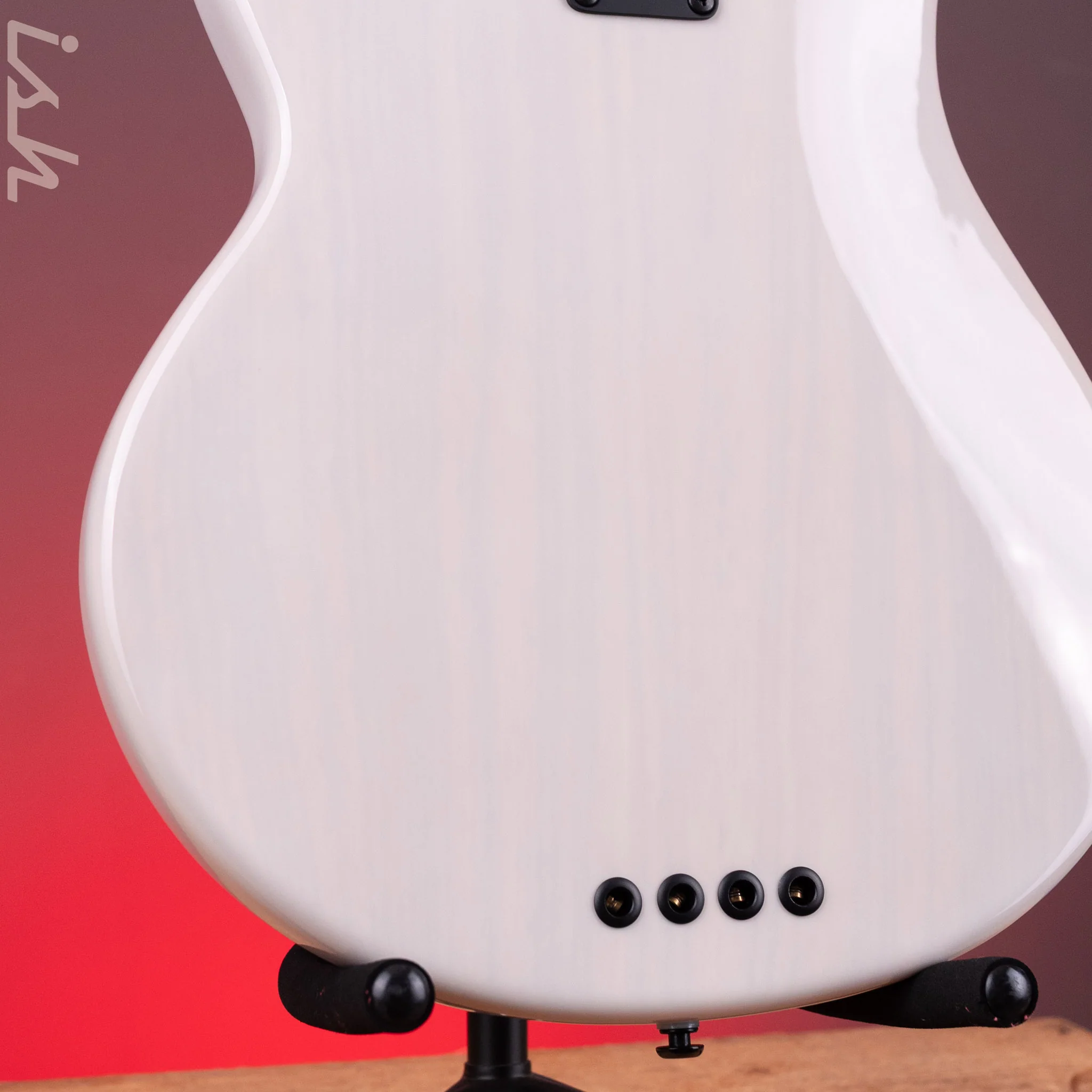 Ernie Ball Music Man Tim Commerford Artist Series StingRay Bass Fight Night White - Image 10