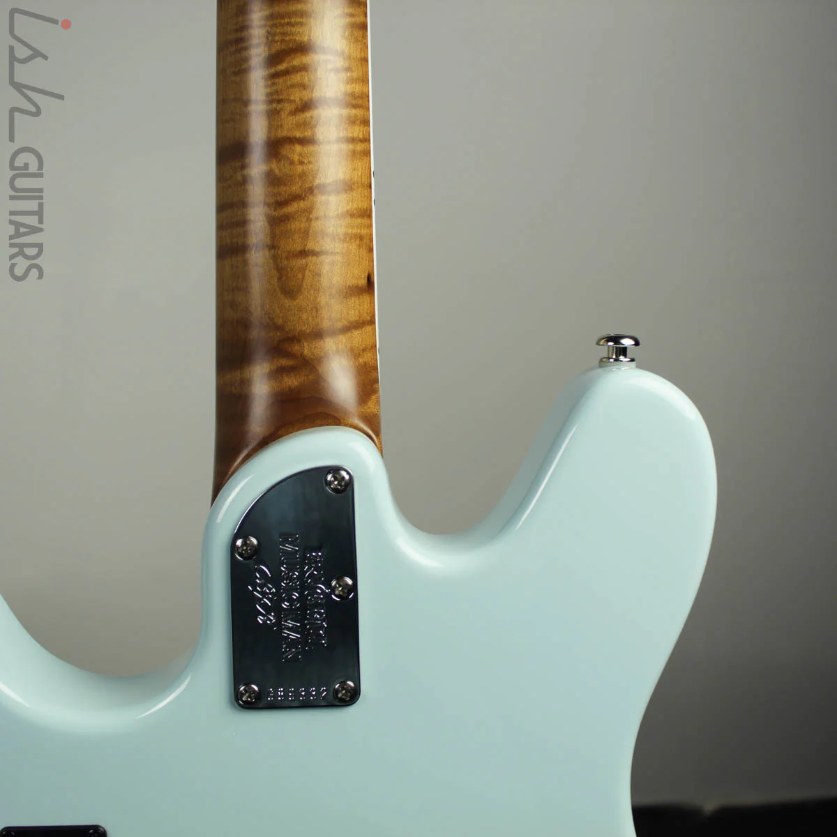 Ernie Ball Music Man BFR Valentine Baby Blue Limited Edition - Image 10