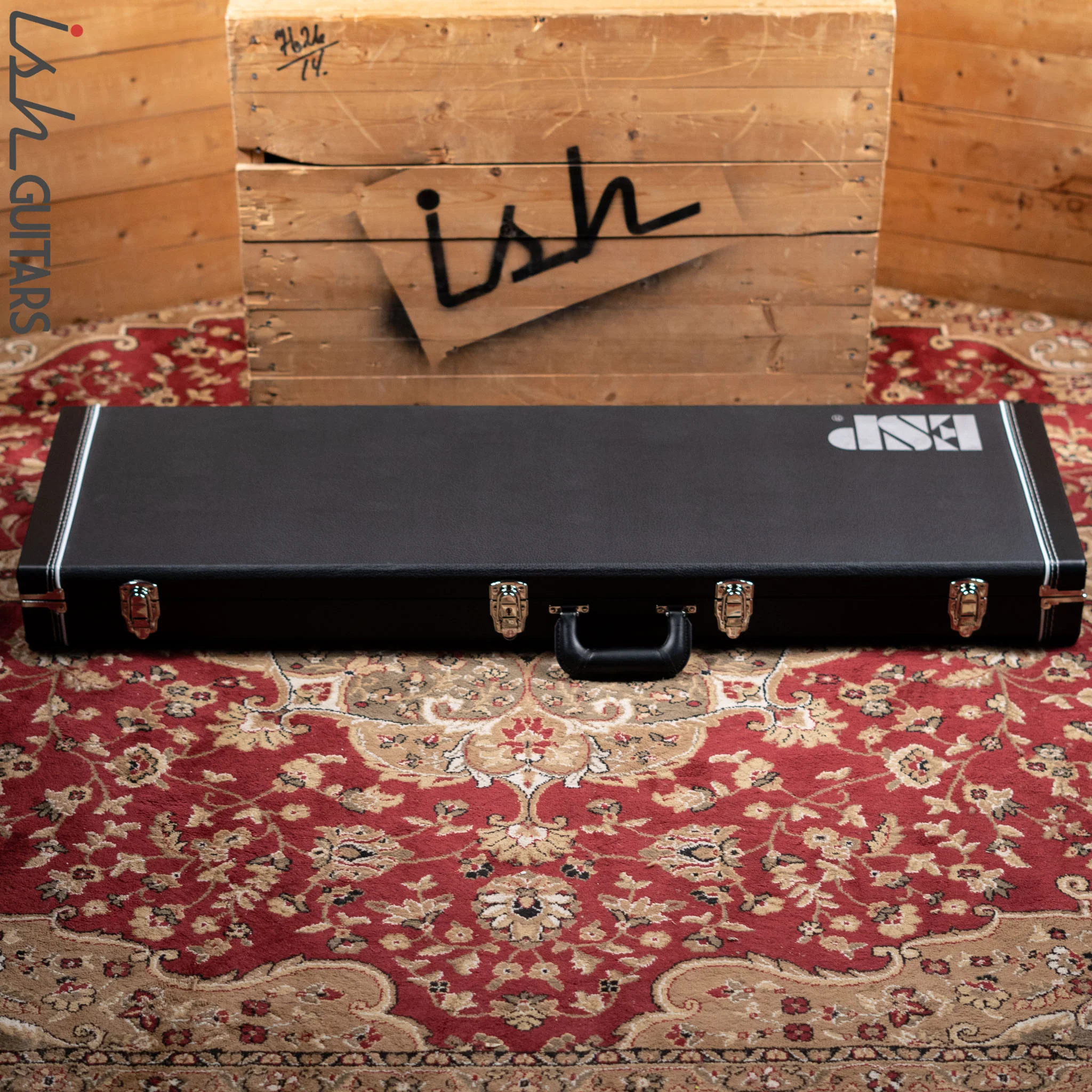 ESP E-II BTL-4 Bass Black Natural Burst Demo - Image 11