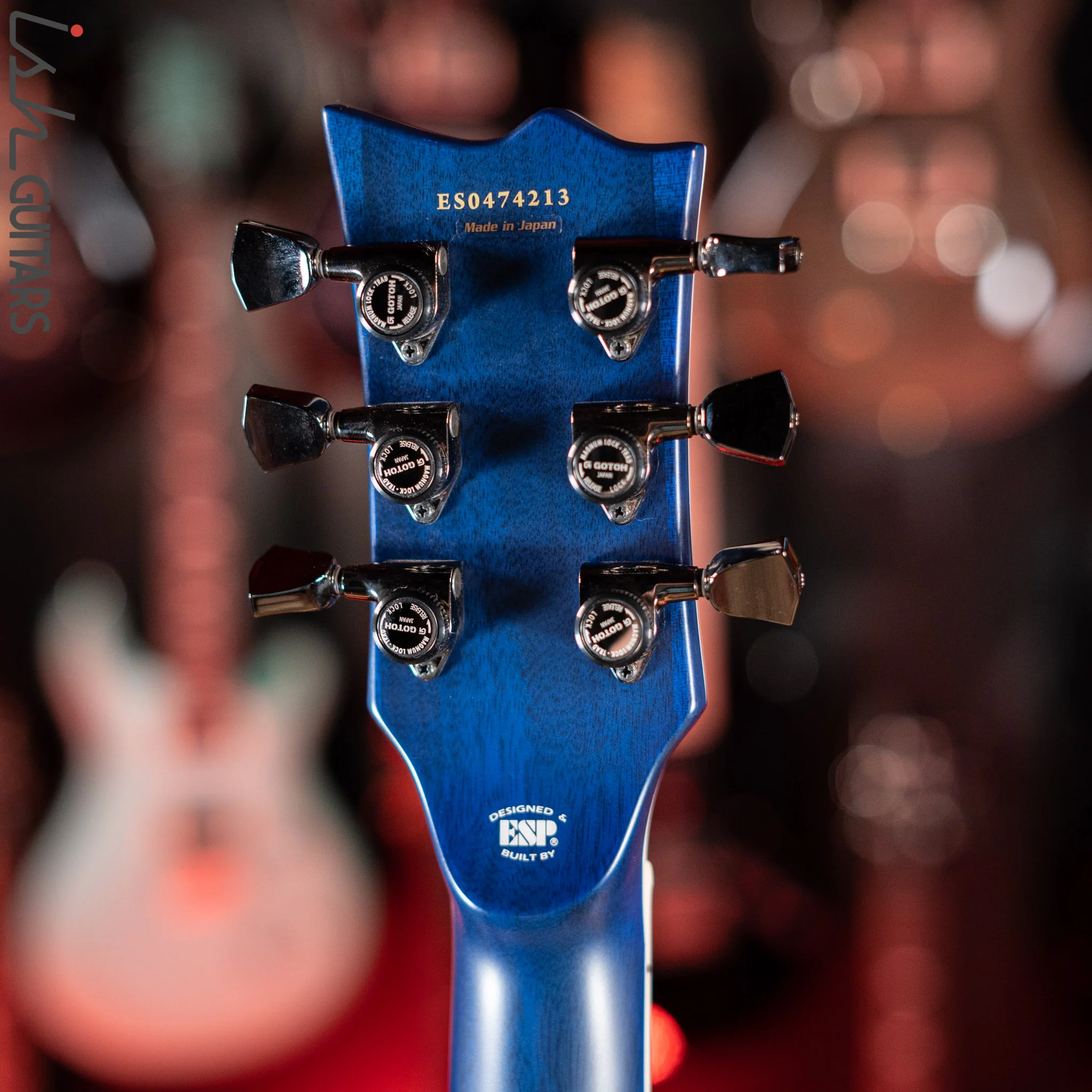 ESP E-II Eclipse BM Blue Natural Fade - Image 12