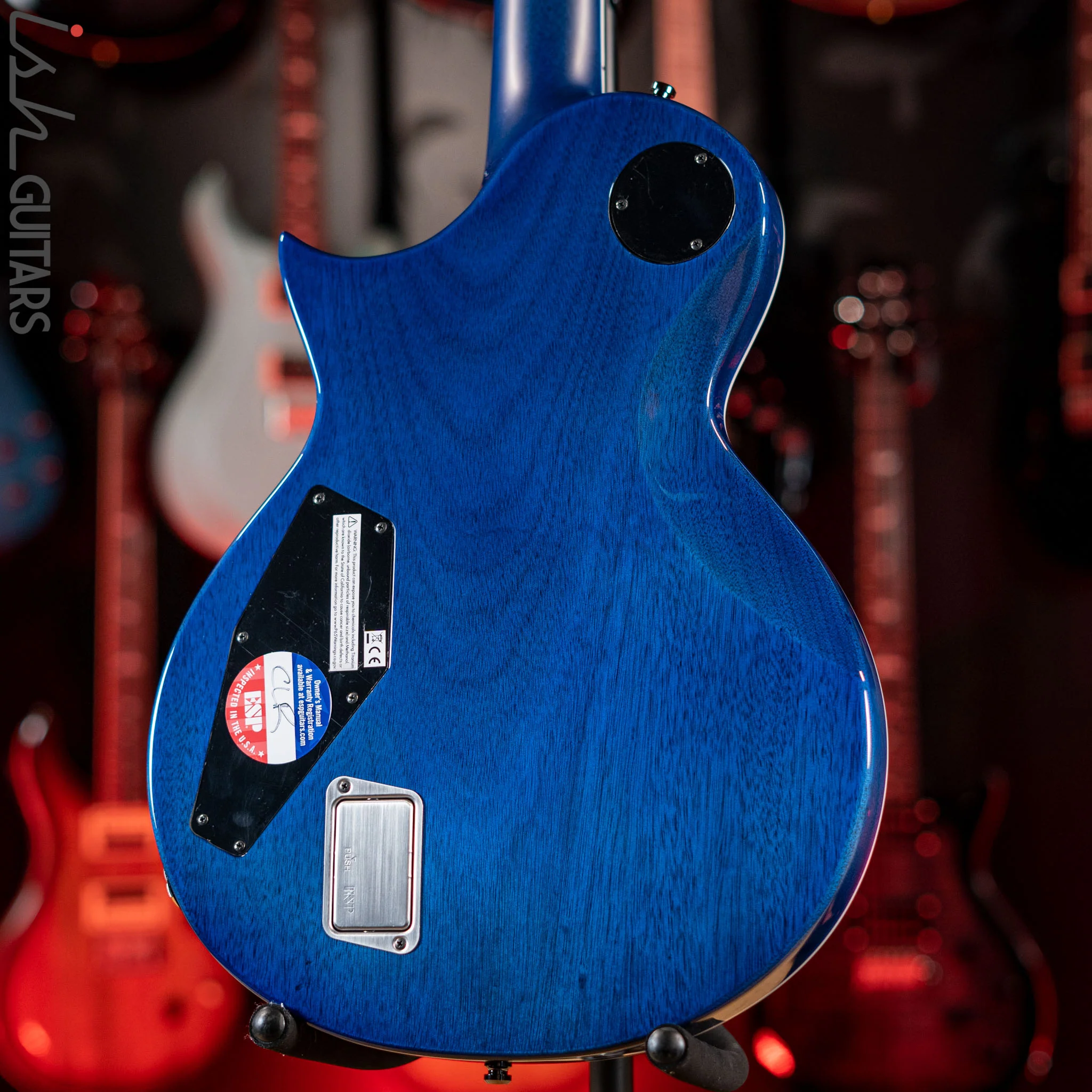 ESP E-II Eclipse BM Blue Natural Fade - Image 8