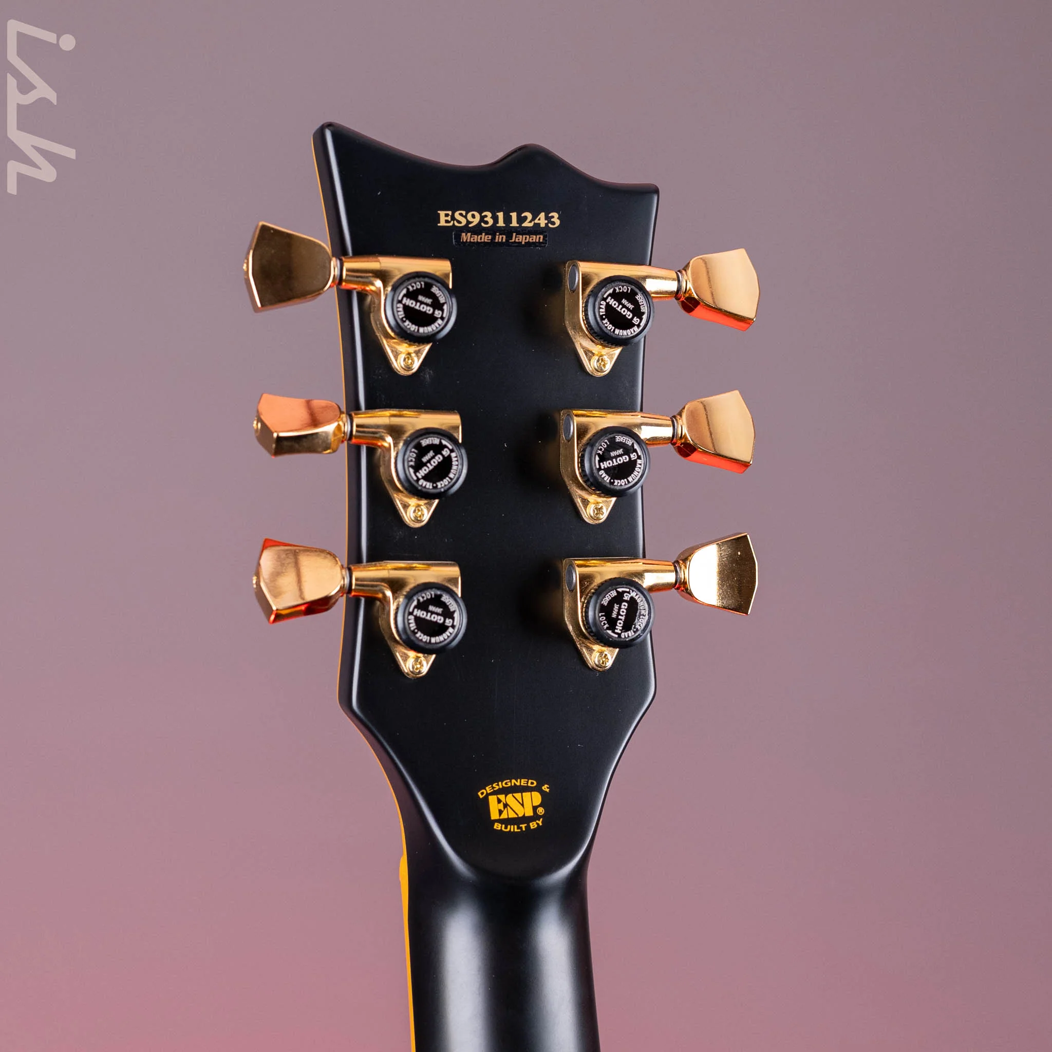 ESP E-II Eclipse DB Electric Guitar Vintage Black - Image 10