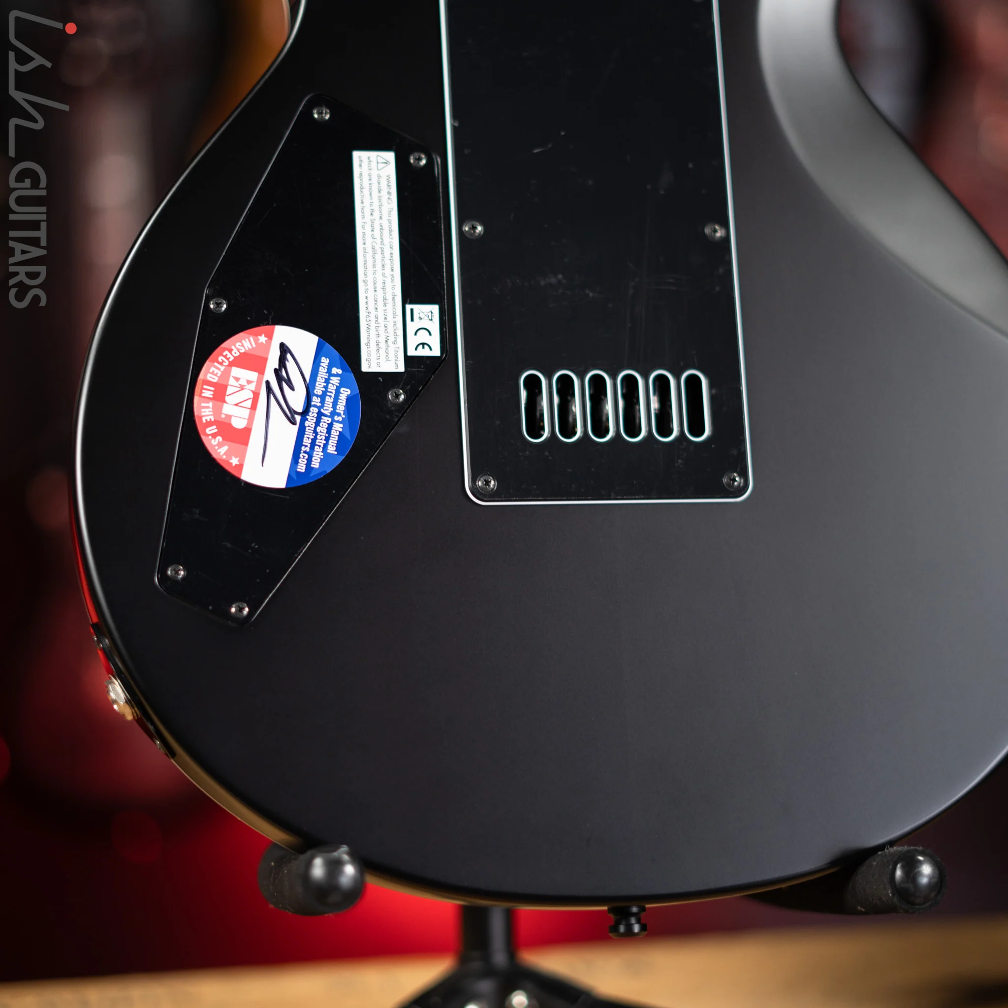 ESP E-II Eclipse Evertune Black Satin Demo - Image 10
