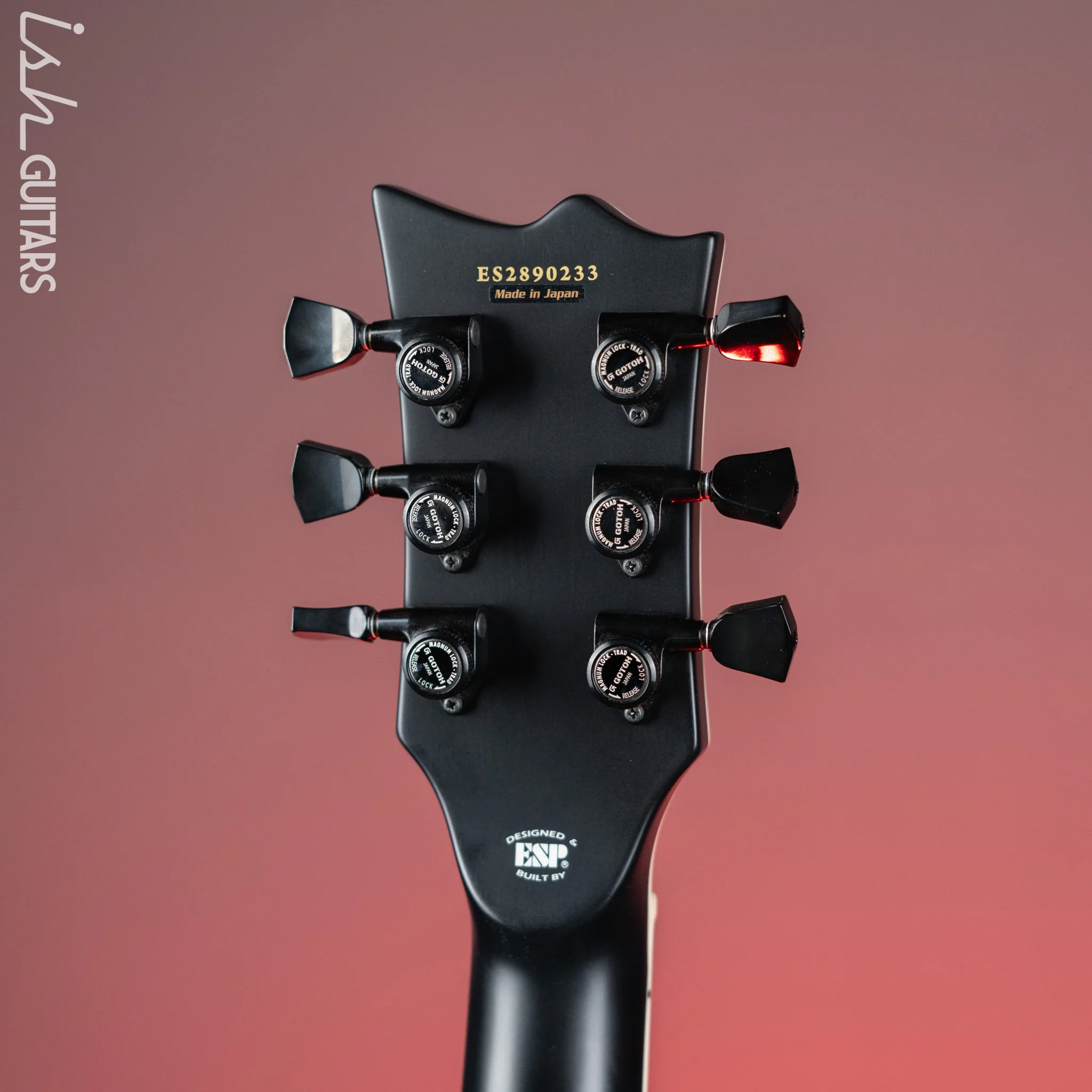 ESP E-II Eclipse EverTune Electric Guitar Black Satin Demo - Image 10