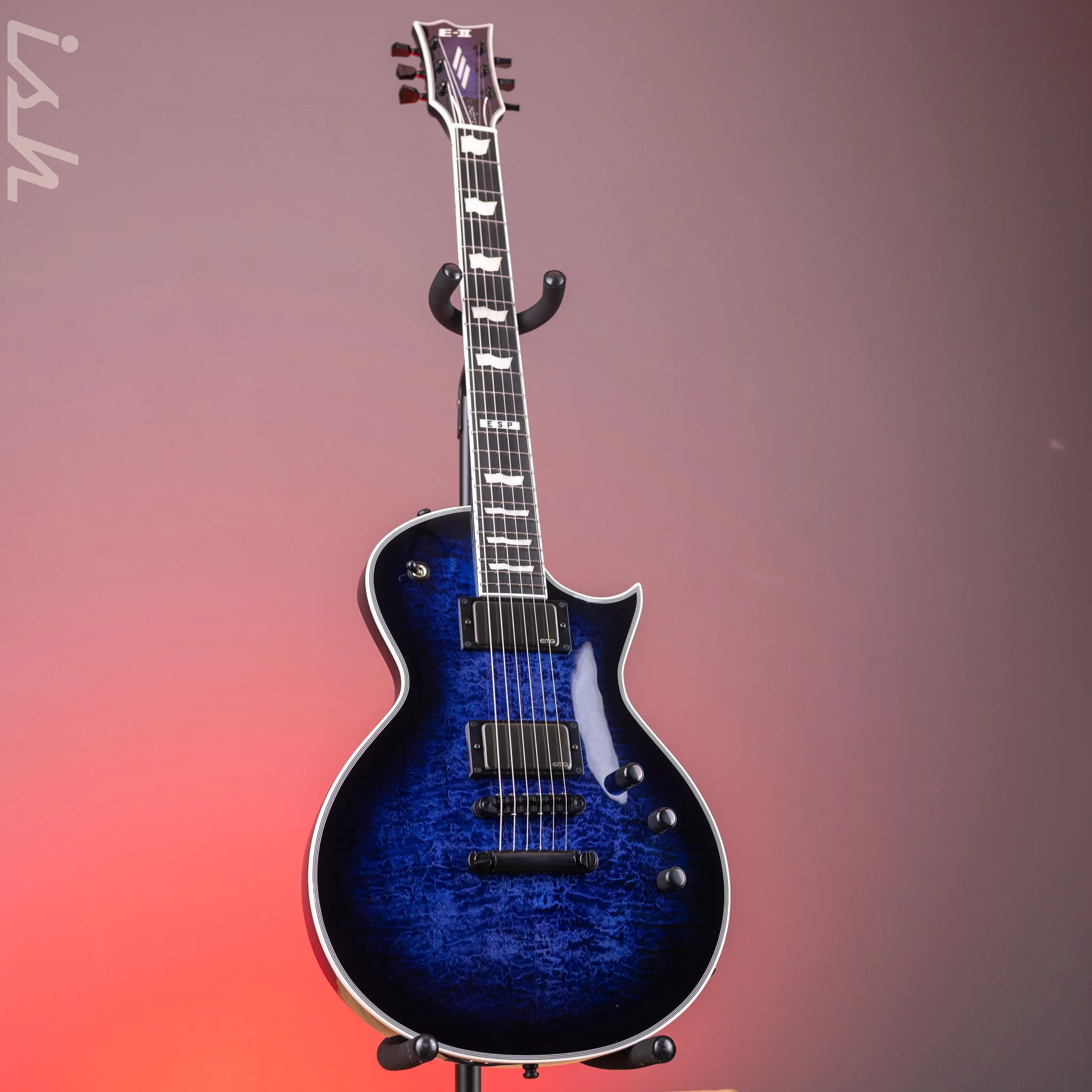 ESP E-II Eclipse Reindeer Blue - Image 2