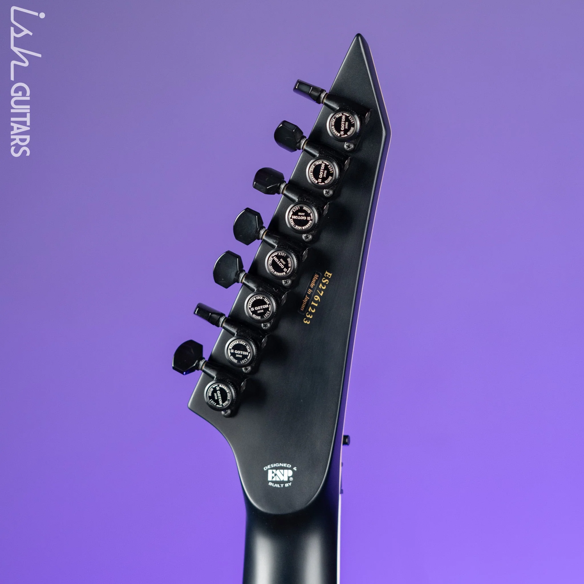 ESP E-II Horizon Floyd Rose 7 String Turquoise Burst - Image 10