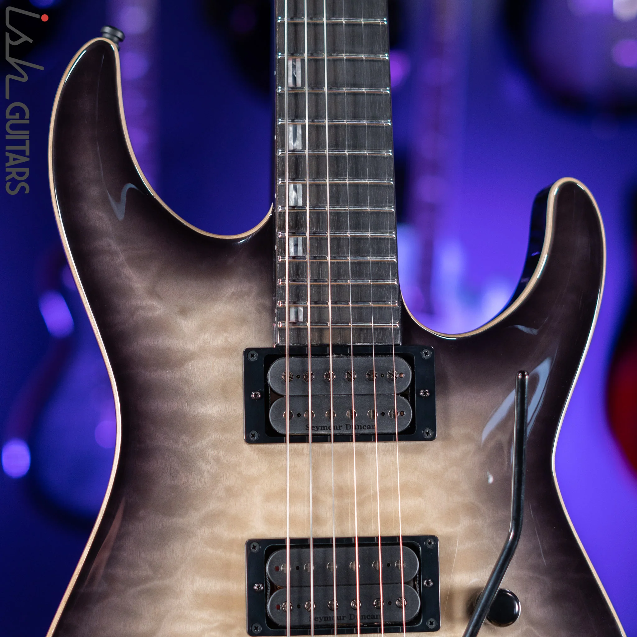 ESP E-II Horizon FR Transparent Black Sunburst Demo - Image 3