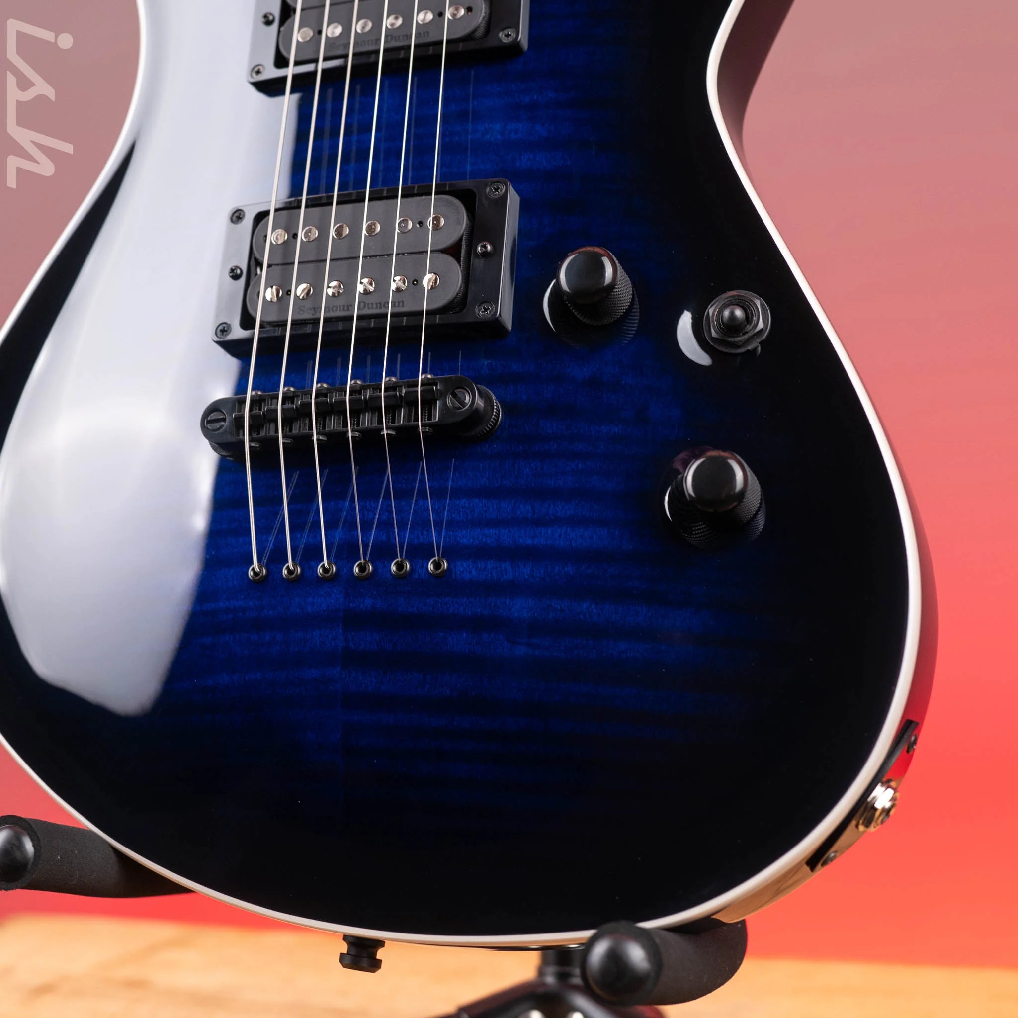 ESP E-II Horizon-III FM Reindeer Blue Demo - Image 4