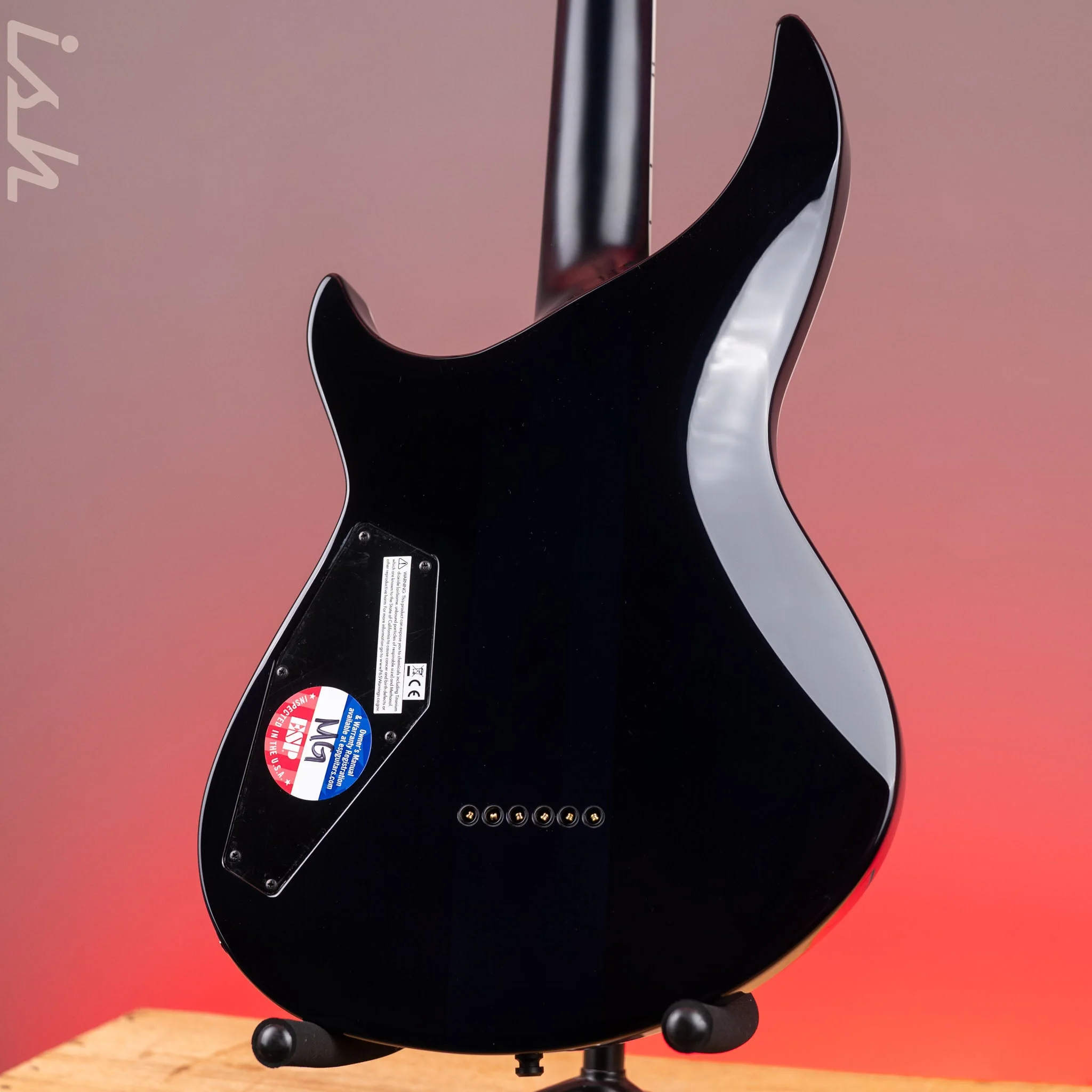 ESP E-II Horizon-III FM Reindeer Blue Demo - Image 7