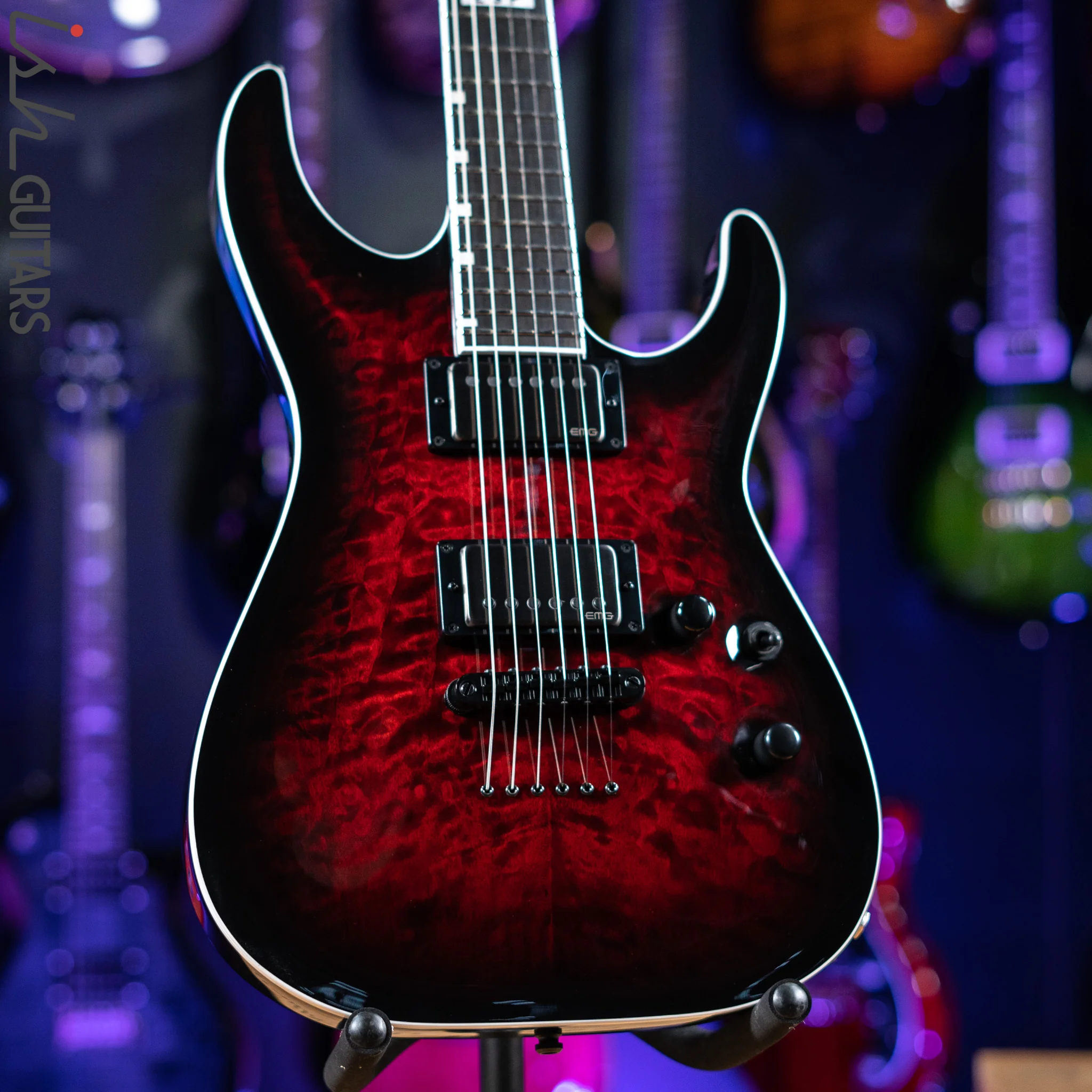ESP E-II Horizon NT-II See Thru Black Cherry Sunburst