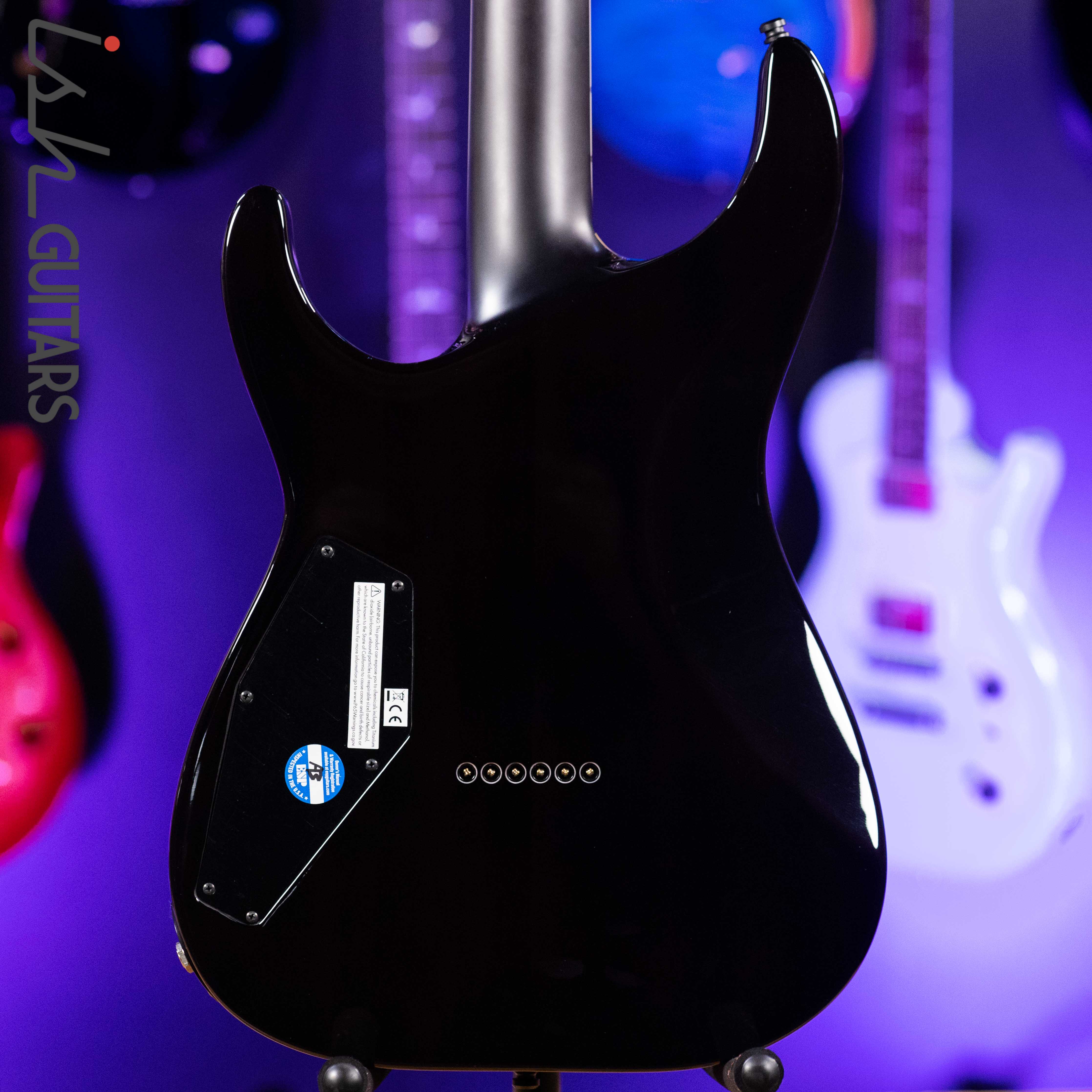 ESP E-II M-II NT Black Natural Fade Gloss Demo - Image 9