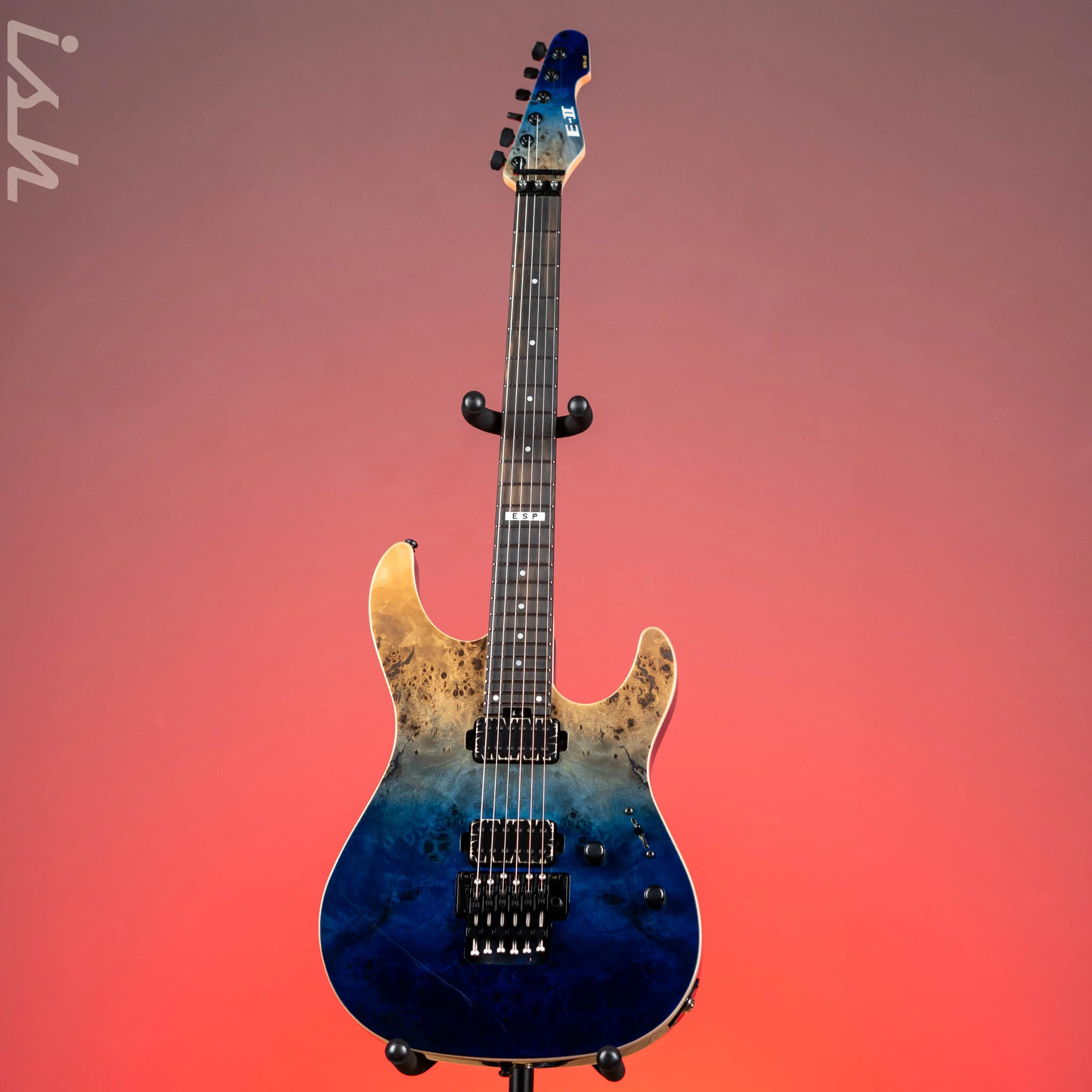 ESP E-II SN-II Blue Natural Fade Demo - Image 2