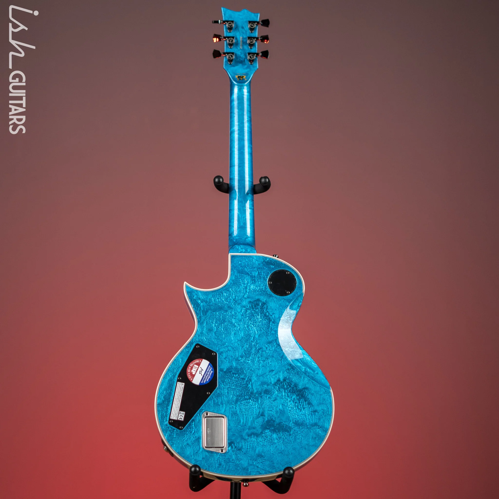 ESP Eclipse Custom Blue Liquid Metal - Image 7