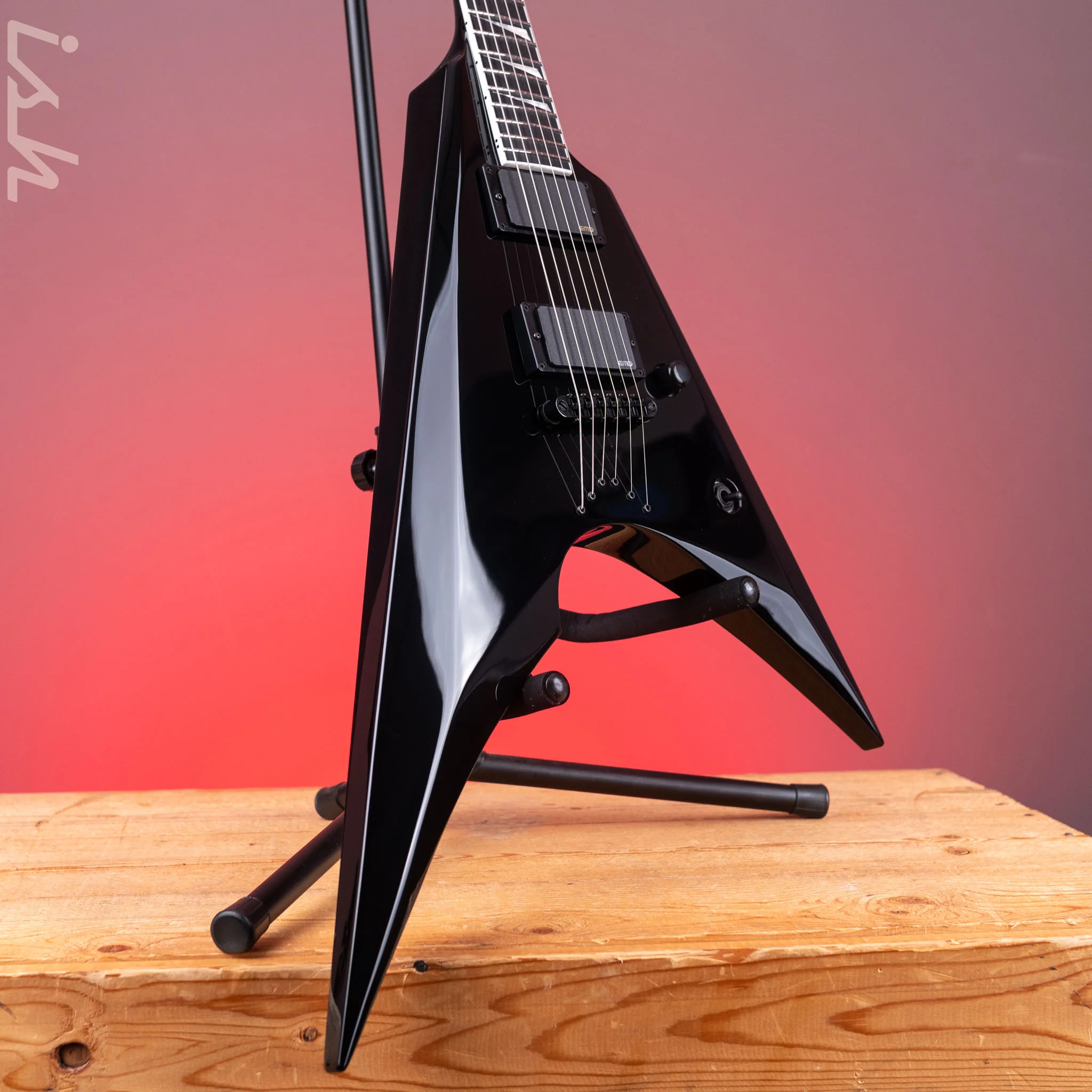 ESP ESP E-II Arrow NT Electric Guitar Black - Image 3
