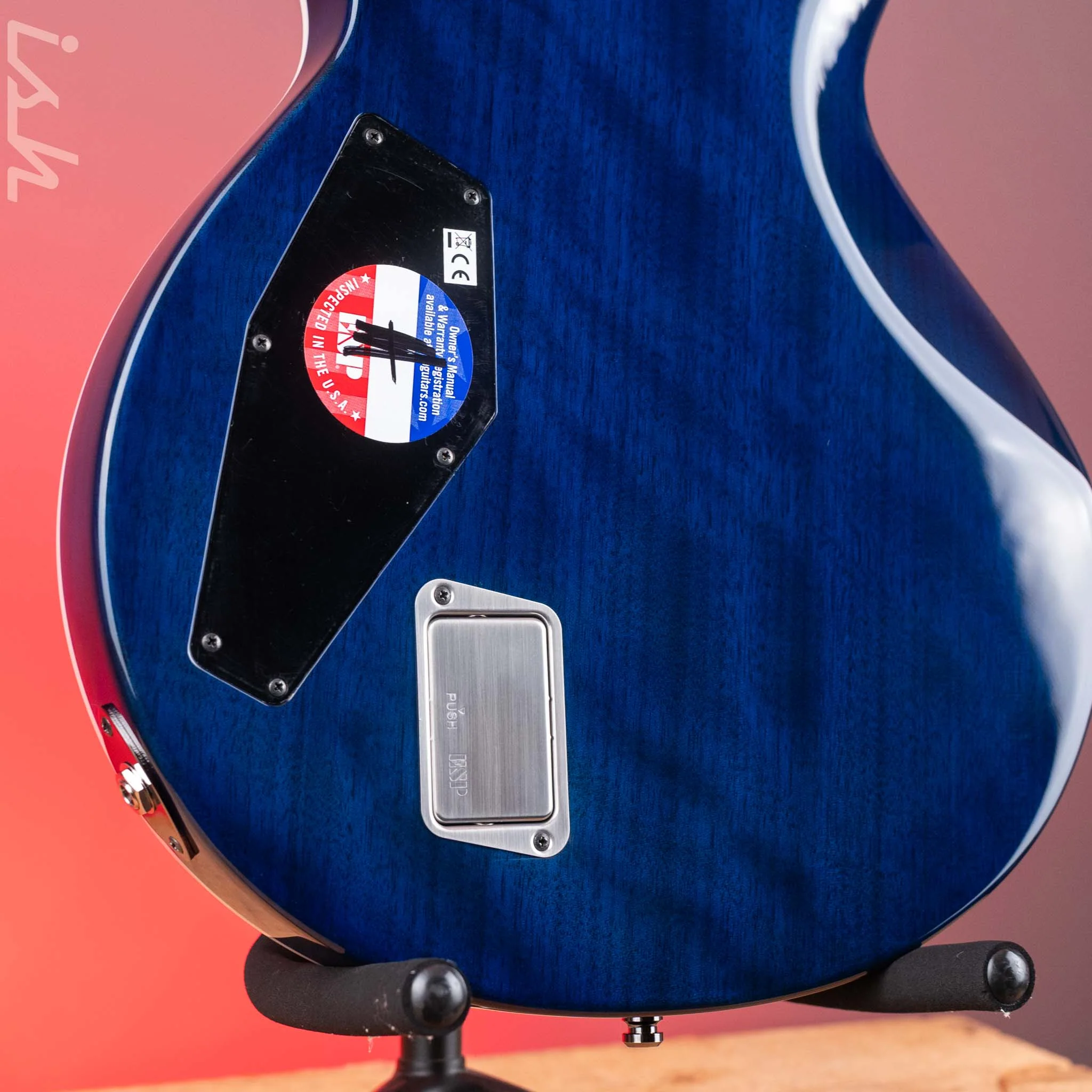 ESP E-II Eclipse Blue Natural Fade - Image 9