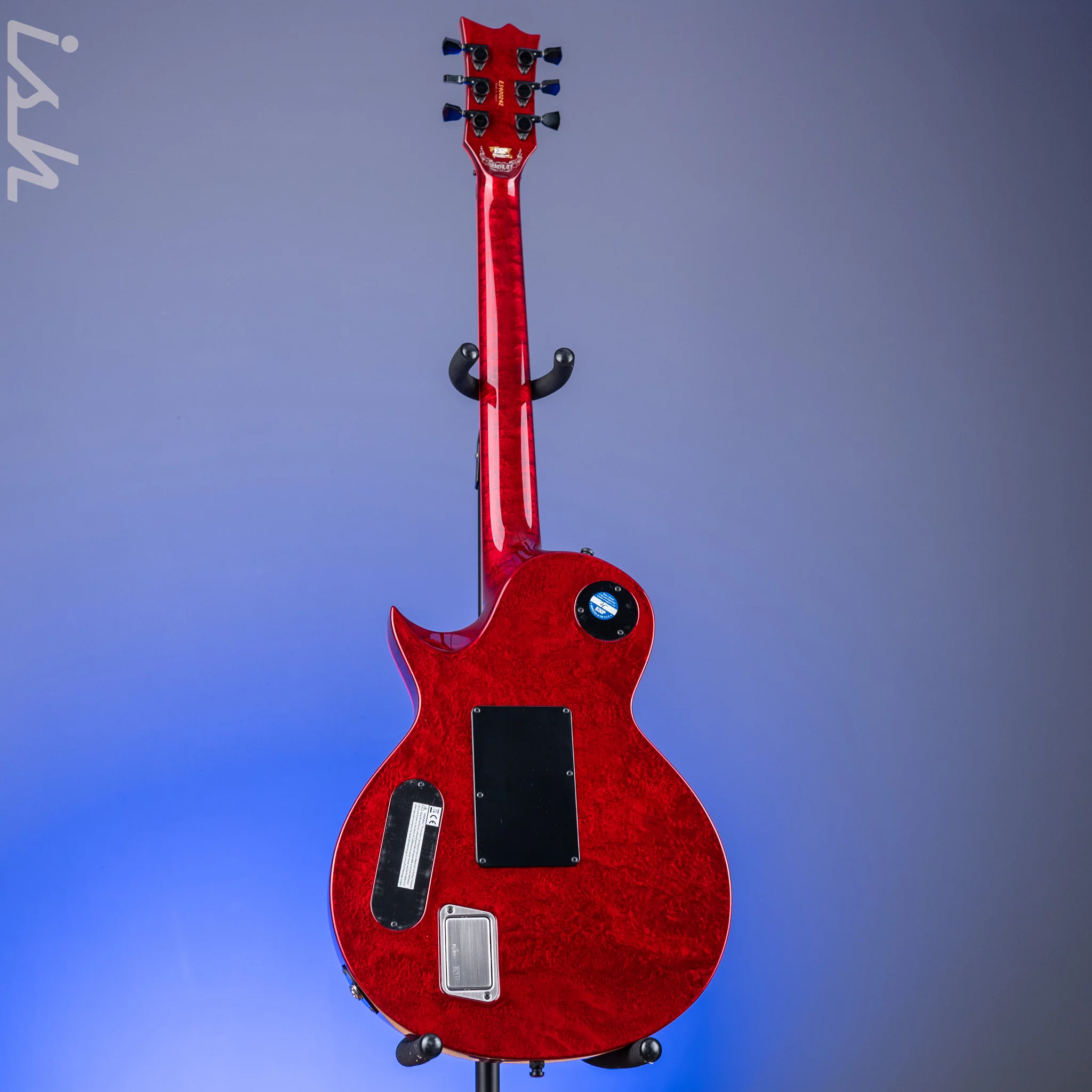 ESP Gary Holt Signature EC Electric Guitar Liquid Metal Lava Demo - Image 6