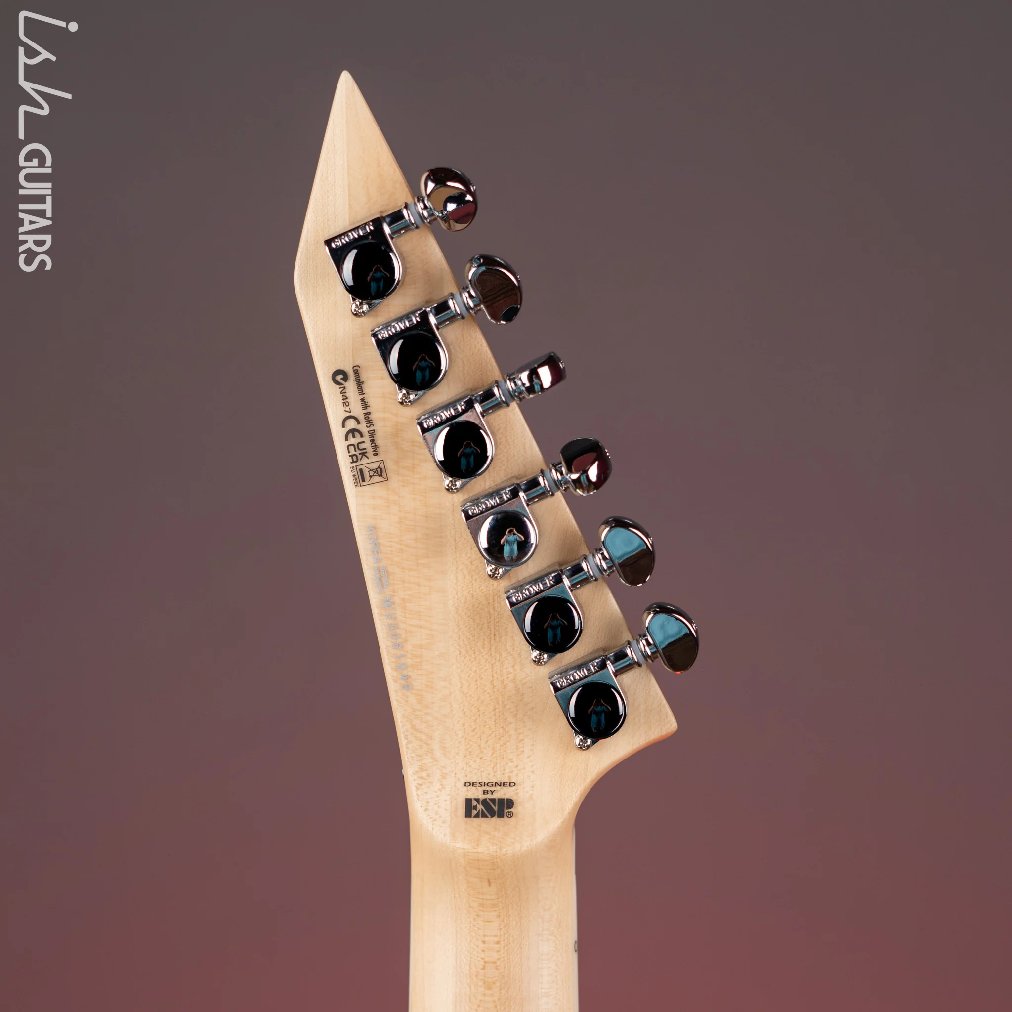 ESP LTD Alexi Laiho Hexed Signature Electric Guitar Purple Fade Demo - Image 11