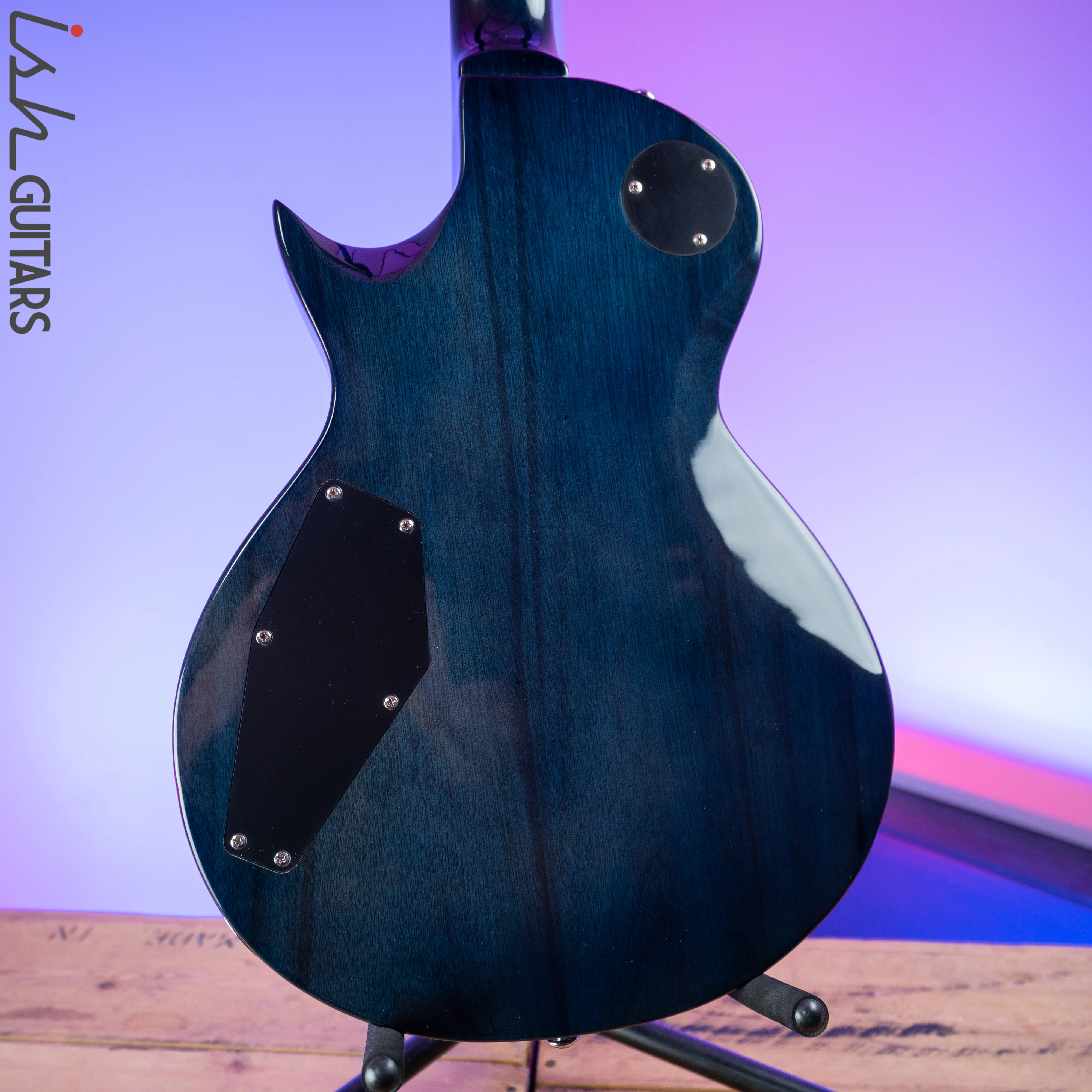 ESP LTD EC-256 Transparent Cobalt Blue - Image 7
