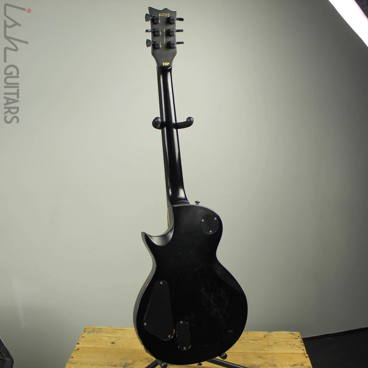 ESP LTD Eclipse EC-1000 Deluxe Satin Black - Image 11