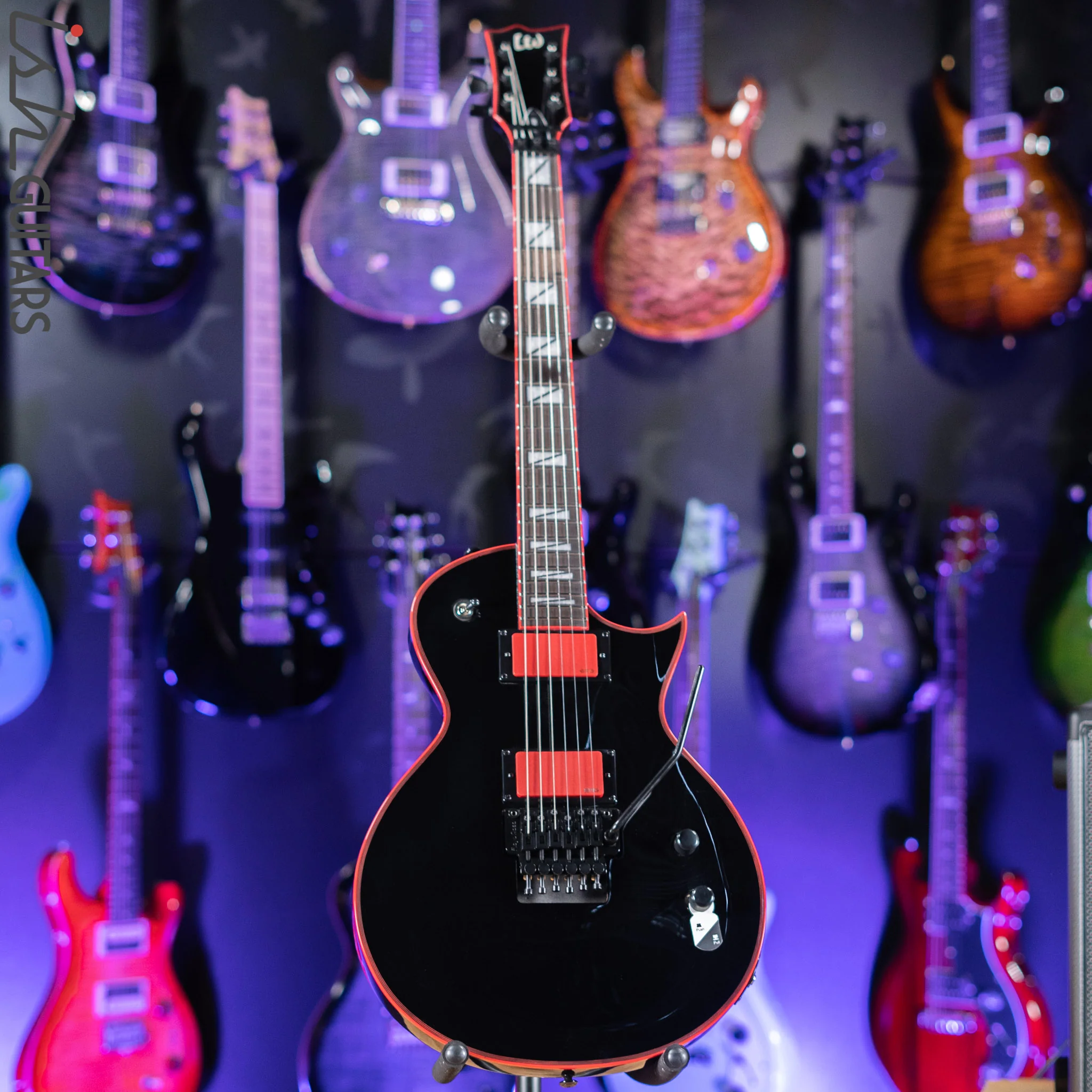ESP LTD GH-600 Gary Holt Signature Electric Guitar Black - Image 2