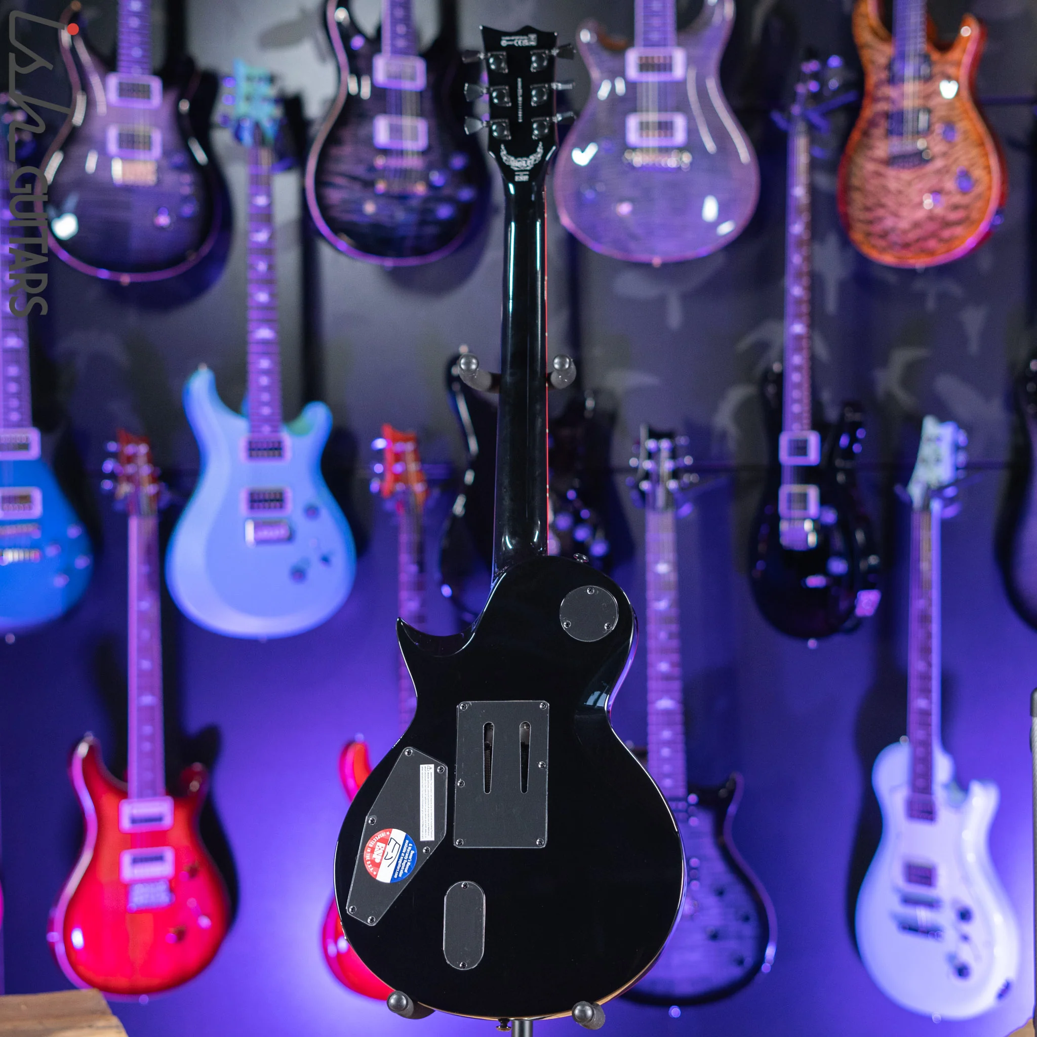ESP LTD GH-600 Gary Holt Signature Electric Guitar Black - Image 6