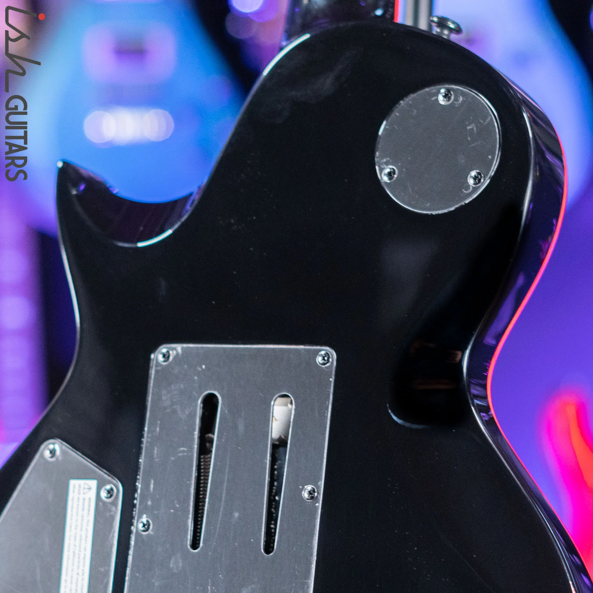ESP LTD GH-600 Gary Holt Signature Electric Guitar Black - Image 8