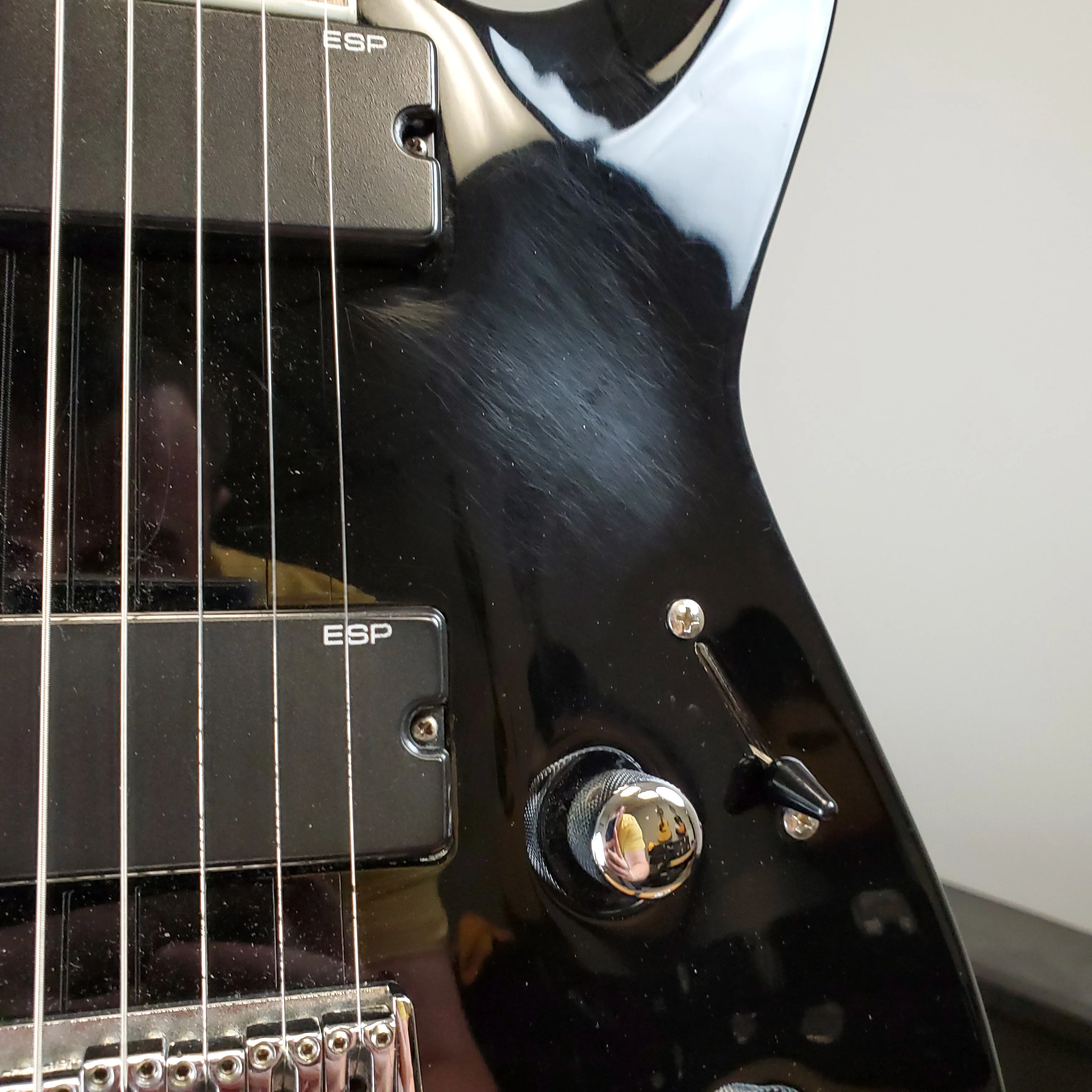 2011 ESP LTD H-208 Horizon 8-String Black - Image 5