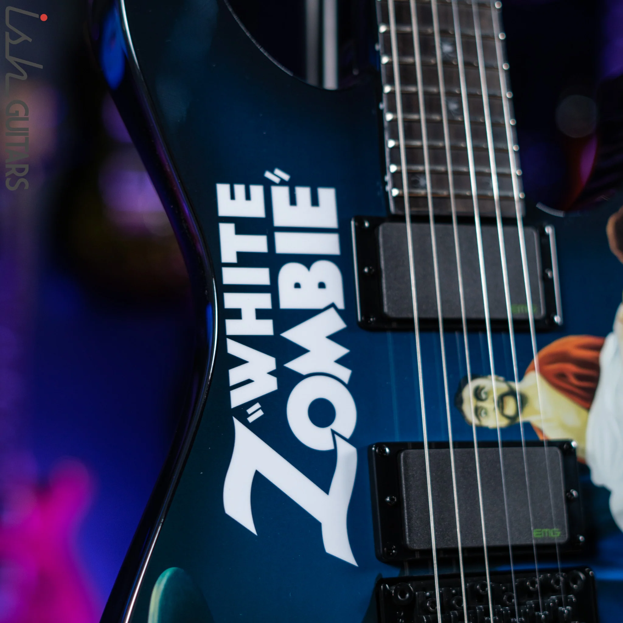 ESP LTD KH-WZ Kirk Hammett Signature White Zombie - Image 4