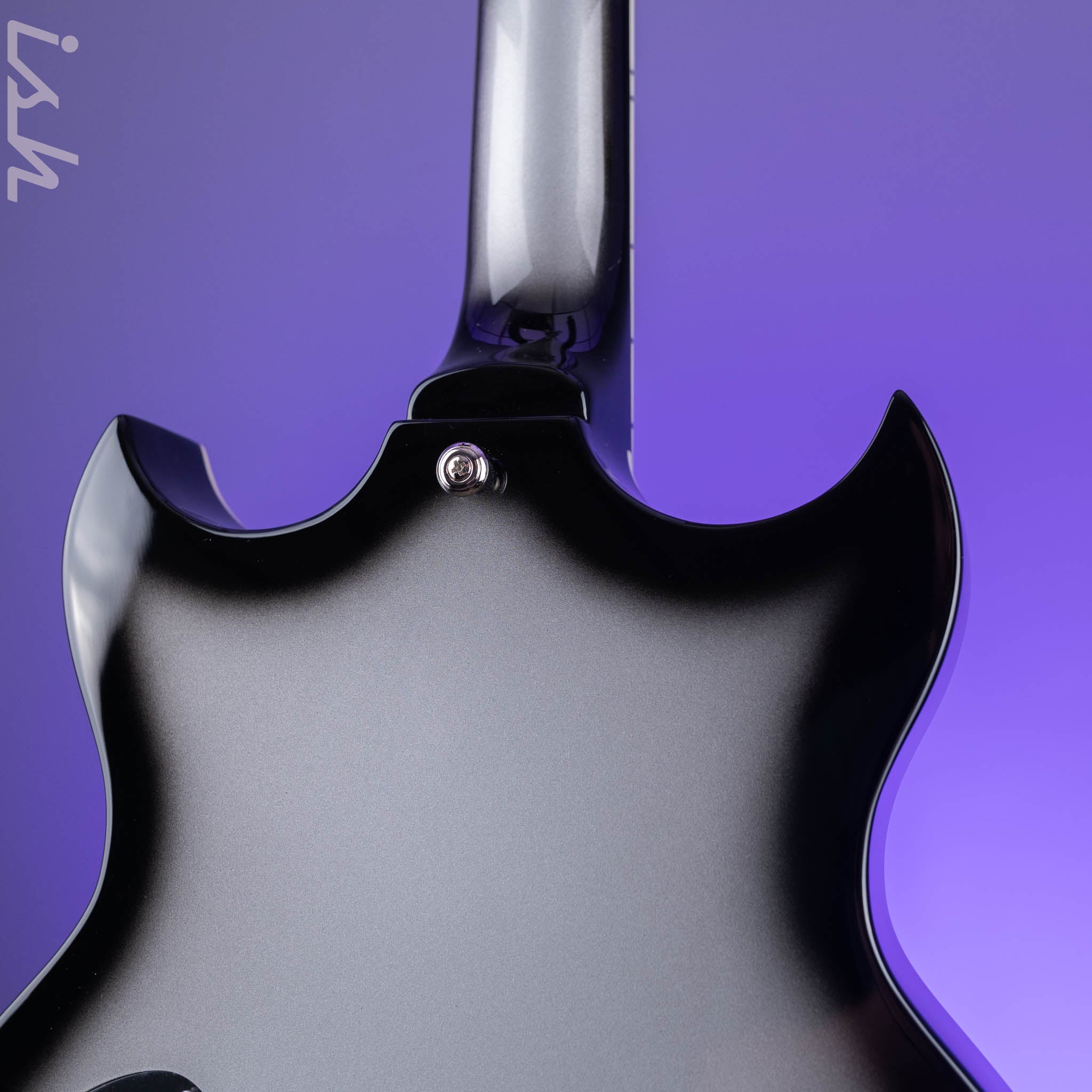 ESP LTD Royal Shiva Bill Kelliher Signature Silver Sunburst - Image 8