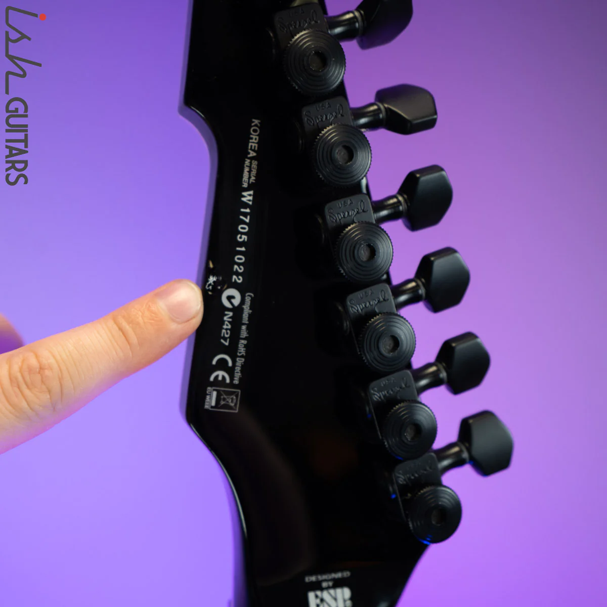 ESP LTD SCT-607B Stef Carpenter 7 String - Image 9