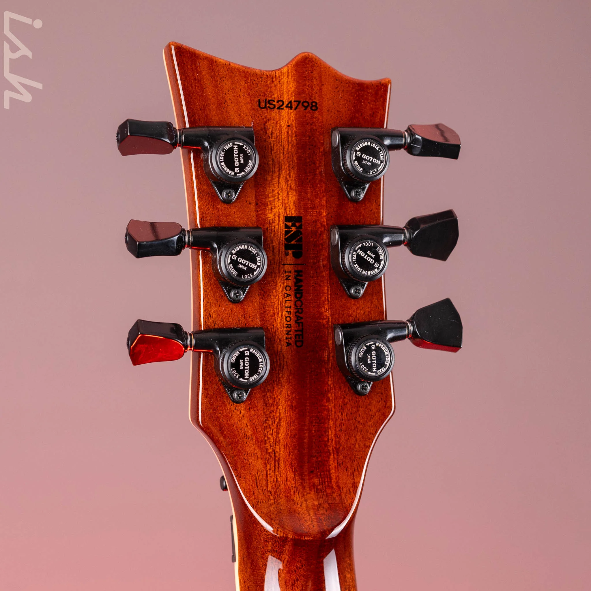 ESP USA Eclipse Dark Purple Sunburst - Image 11