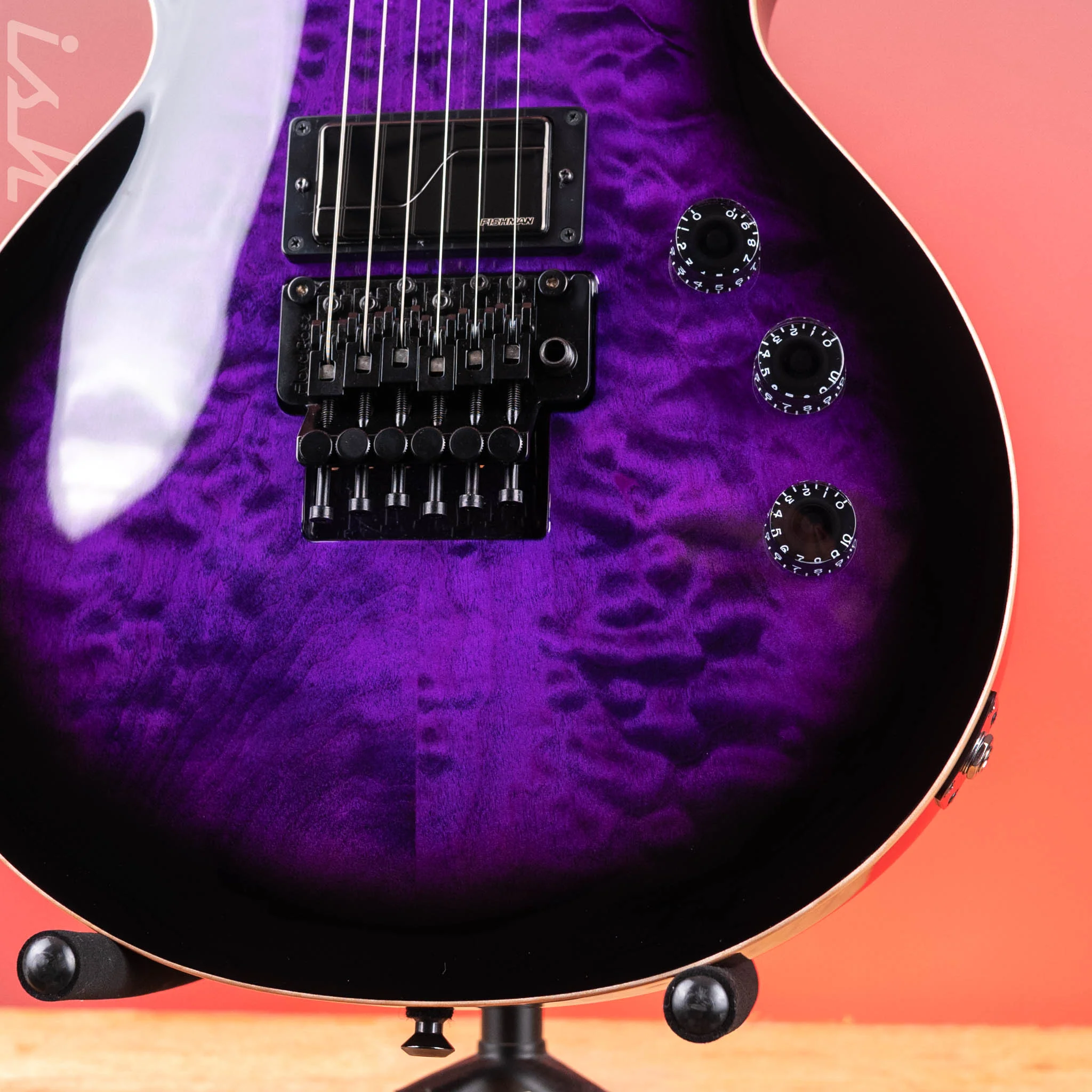 ESP USA Eclipse Dark Purple Sunburst - Image 5