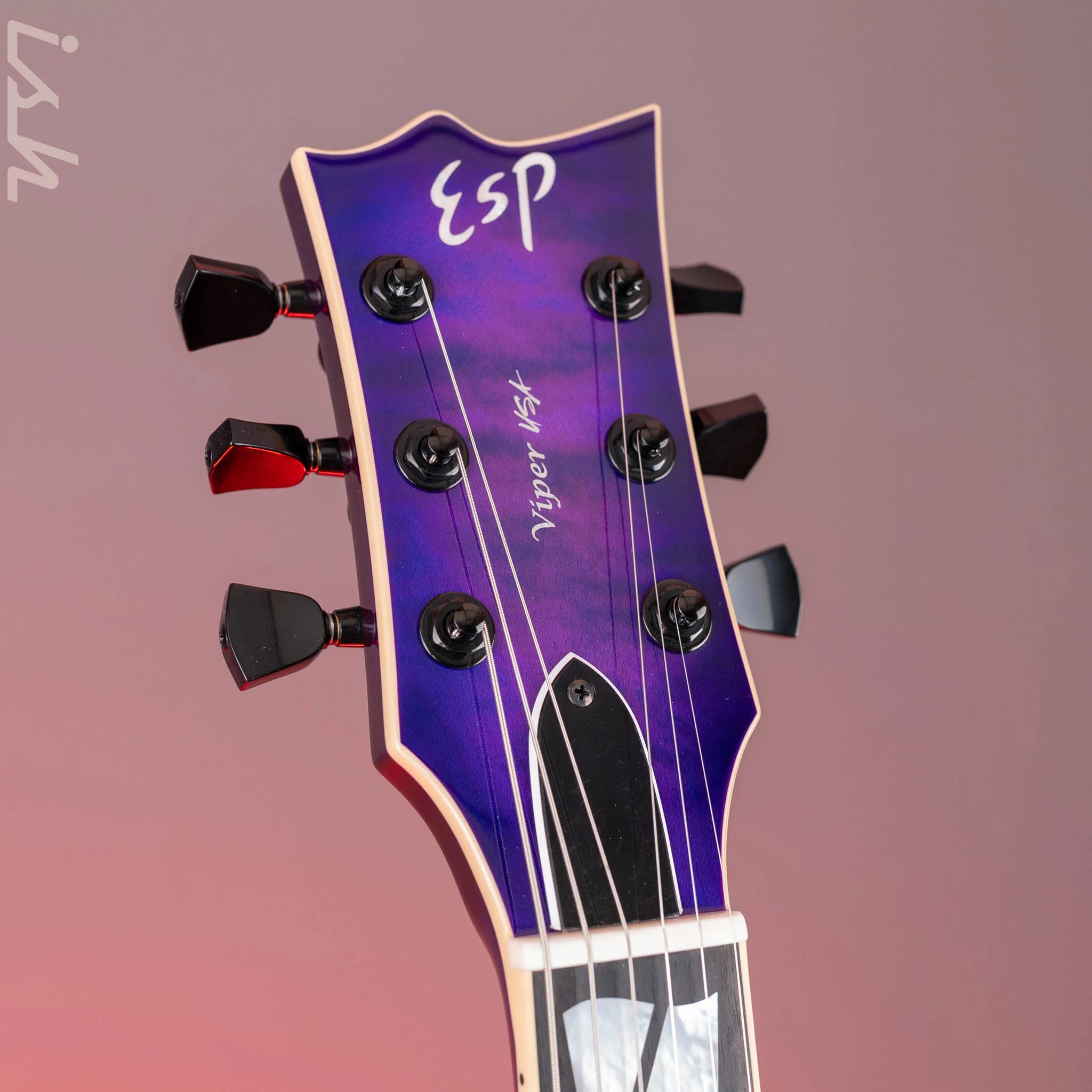 ESP USA Viper Quilted Maple Purple Sunburst - Image 5