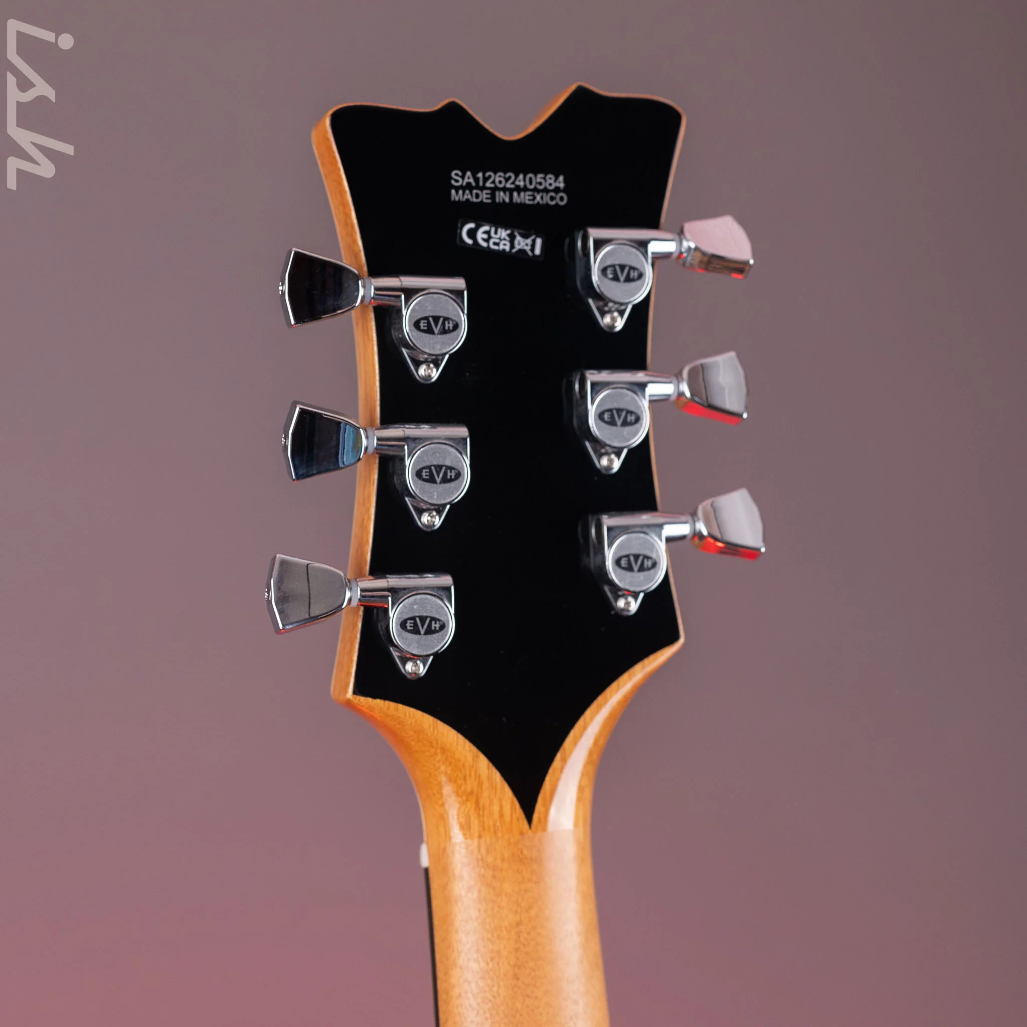 EVH SA-126 Special Semi-Hollow Electric Guitar Transparent Purple - Image 10