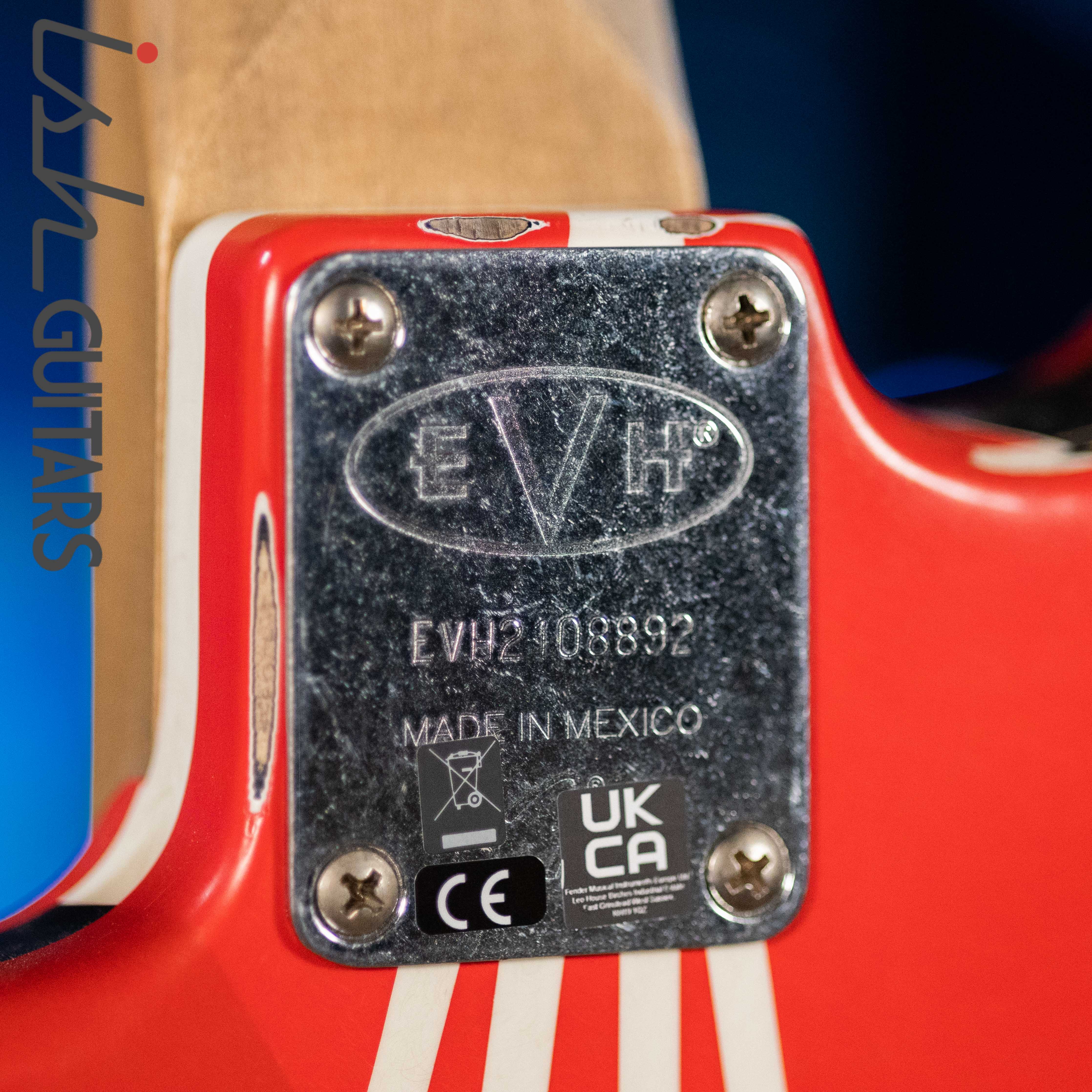 EVH Striped Series Frankenstein Frankie Relic Demo - Image 10