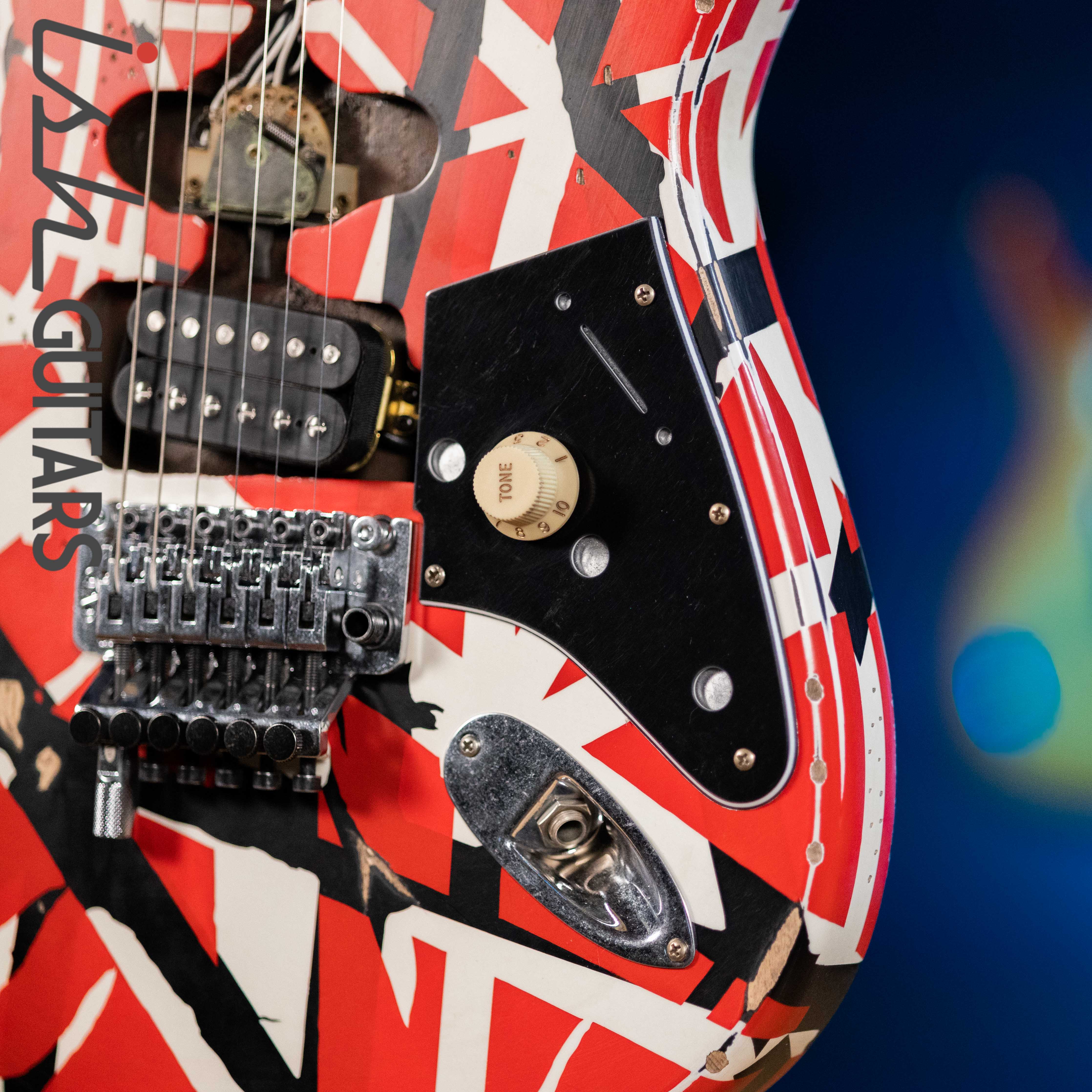 EVH Striped Series Frankenstein Frankie Relic Demo - Image 5