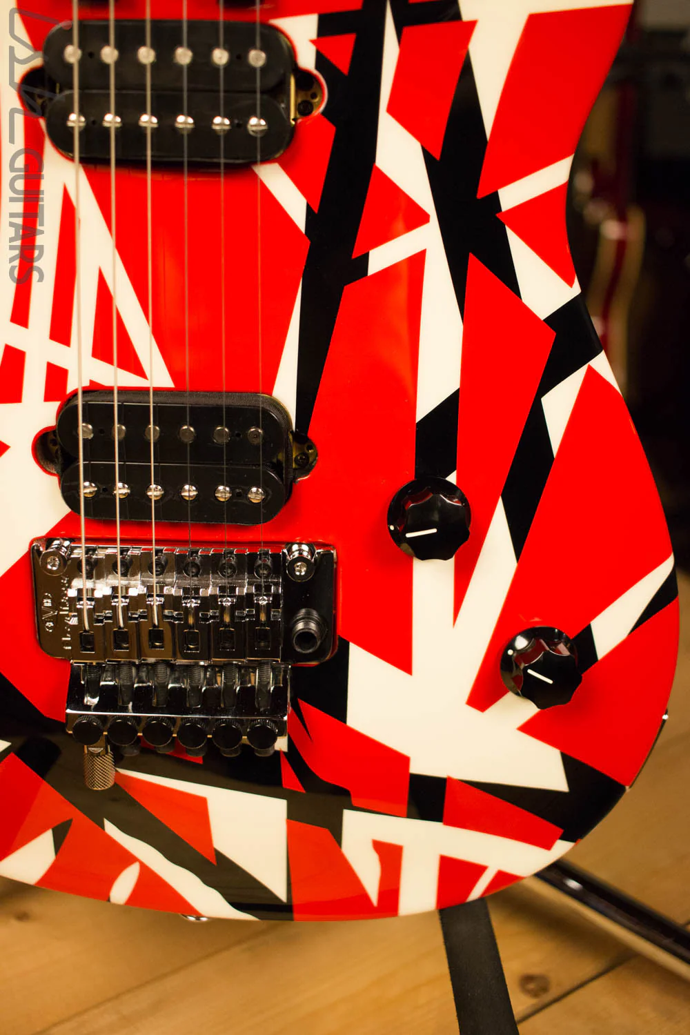 EVH Wolfgang Special Striped Electric Guitar - Image 4