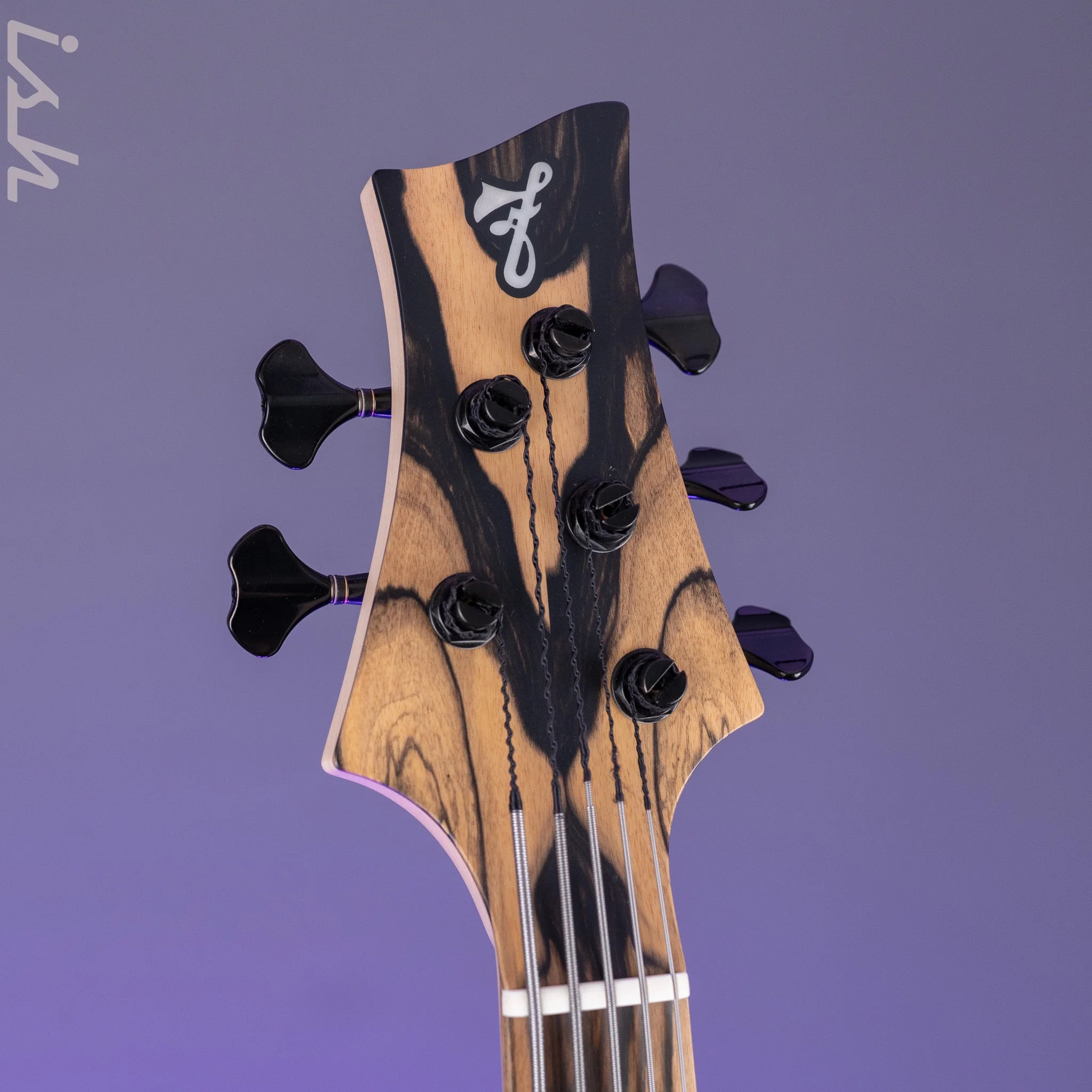 F Bass BN5 5-String Bass Pale Moon Ebony - Image 5